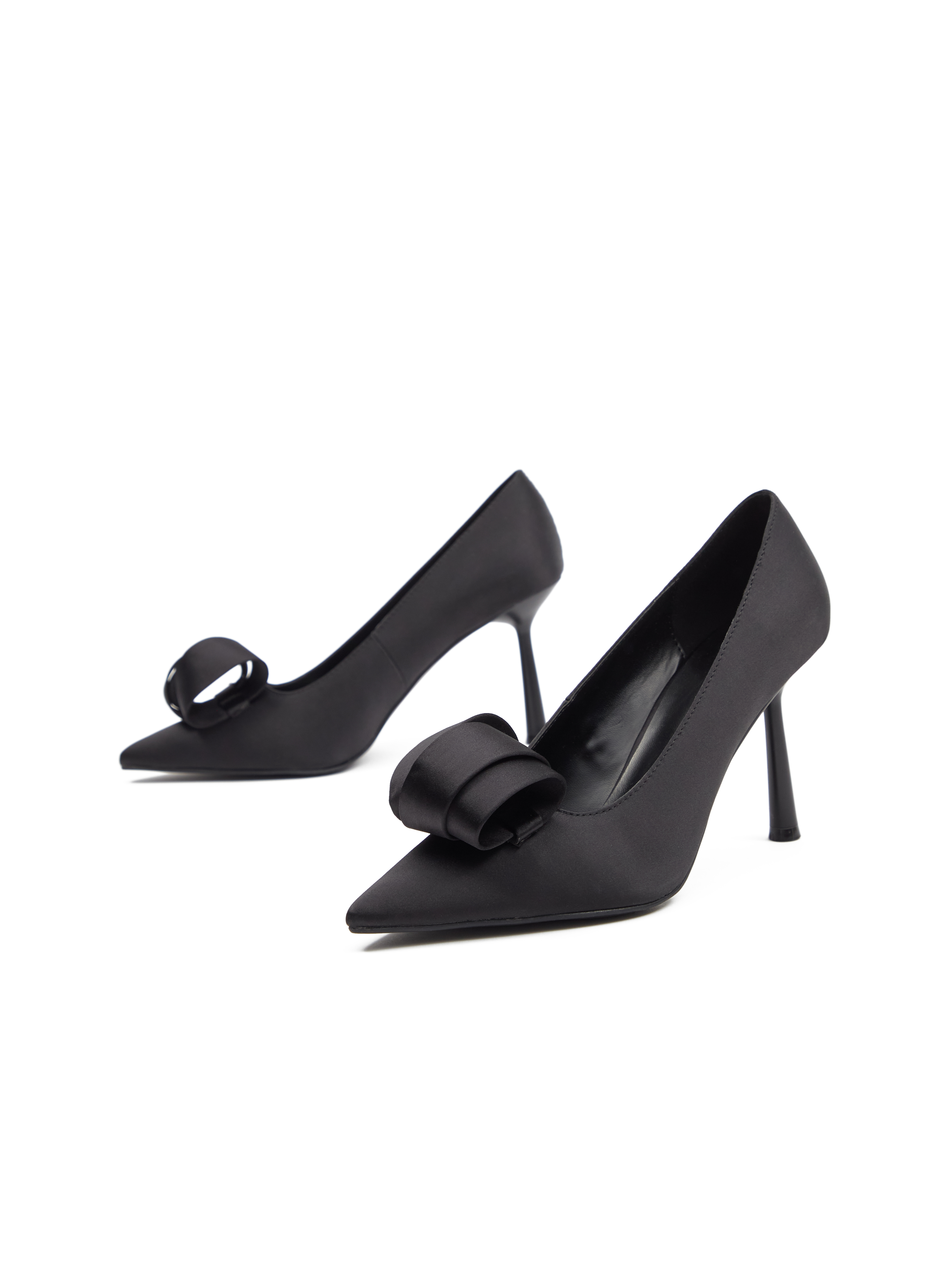 Black women's pumps on heel ORSAY - Women's