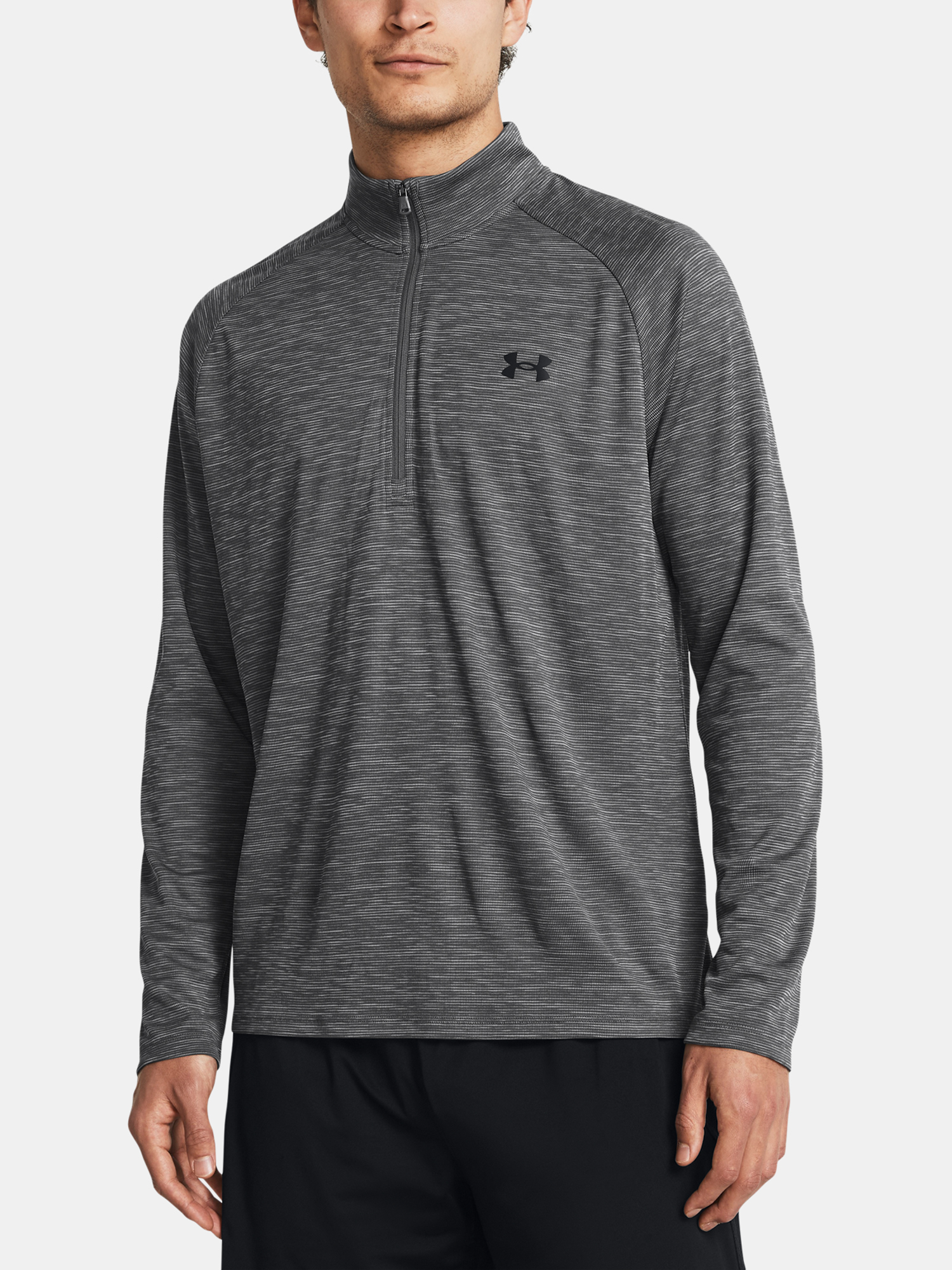 Men's T-shirt Under Armour UA Tech Textured 1/2 Zip - Men's