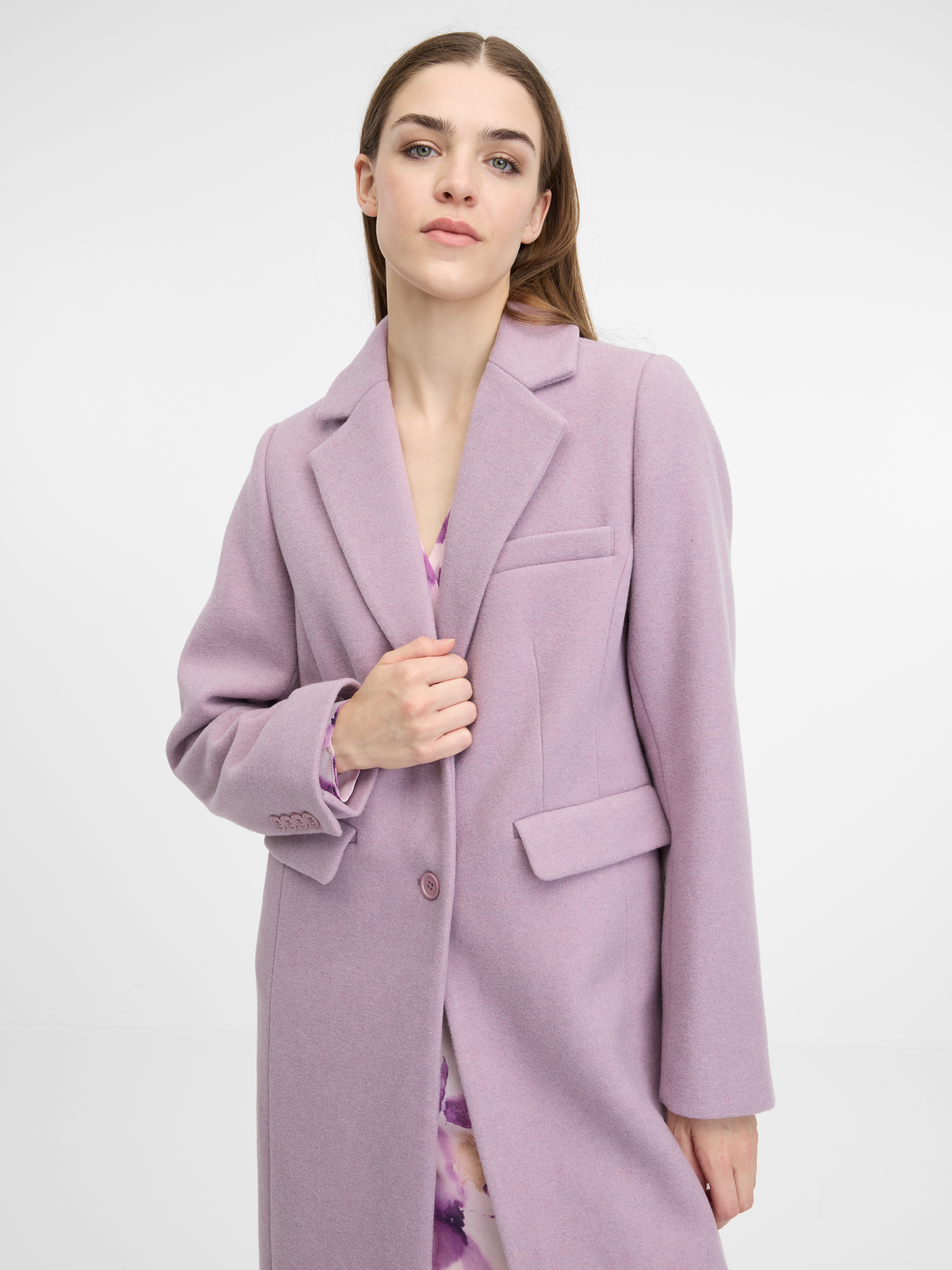 Light pink women's coat ORSAY - Women's