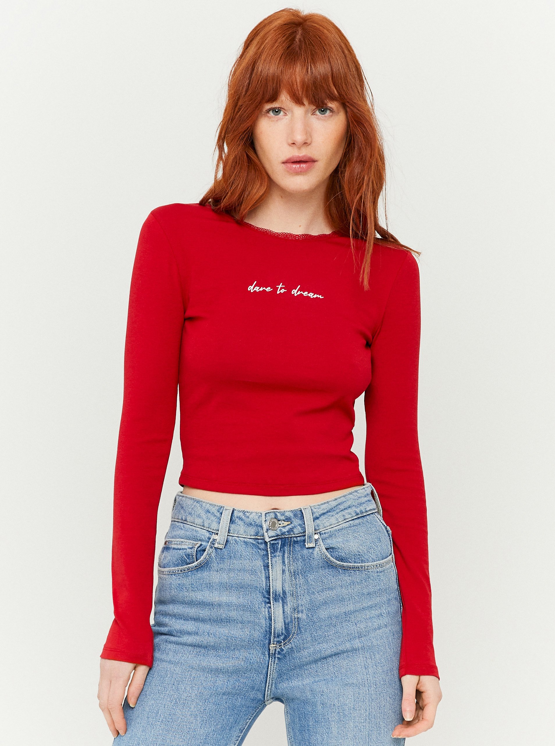 Red T-shirt With TALLY WEiJL - Women