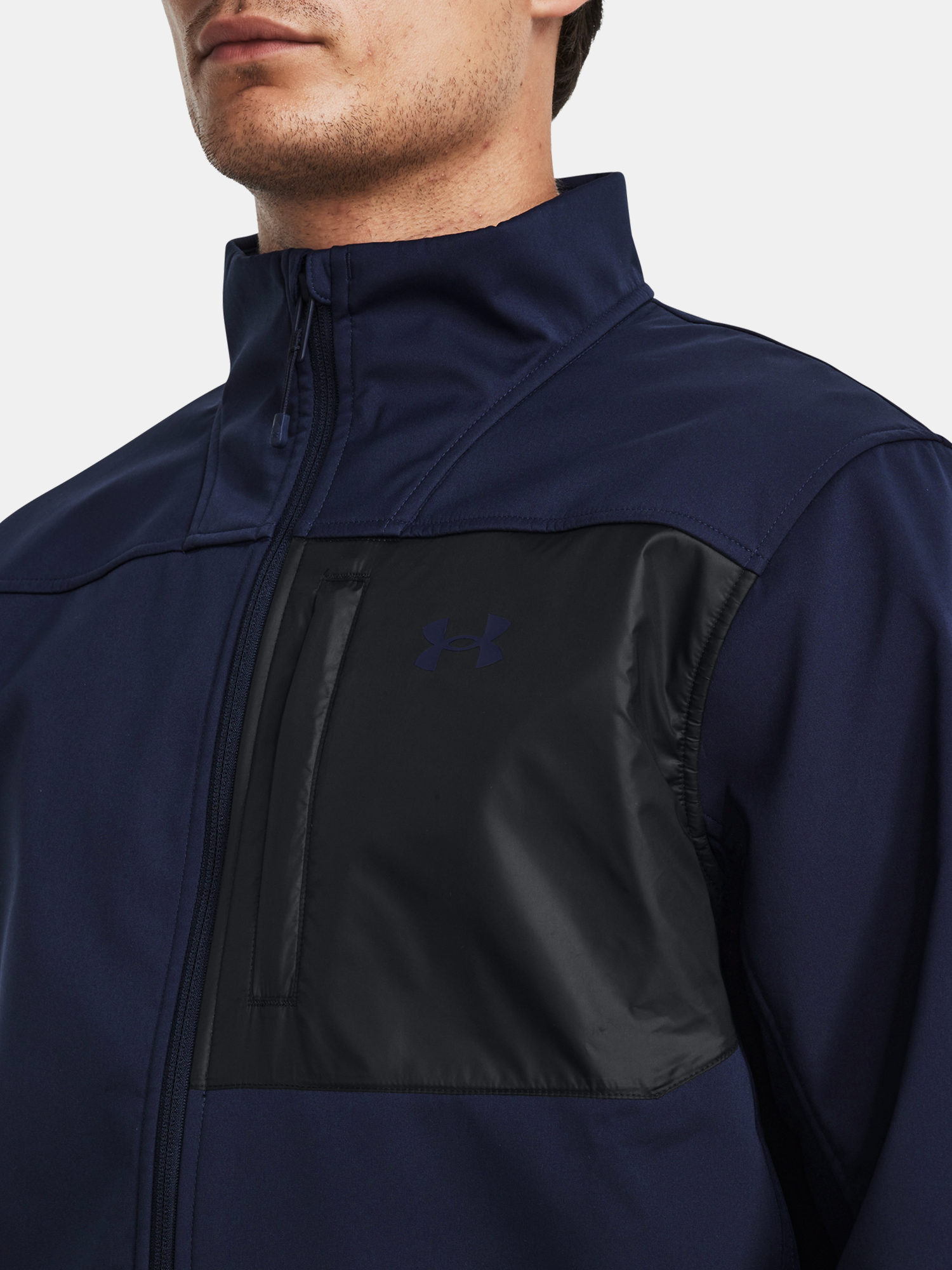 Men&#039;s Under Armour M Shield Jacket-BLU - Mens