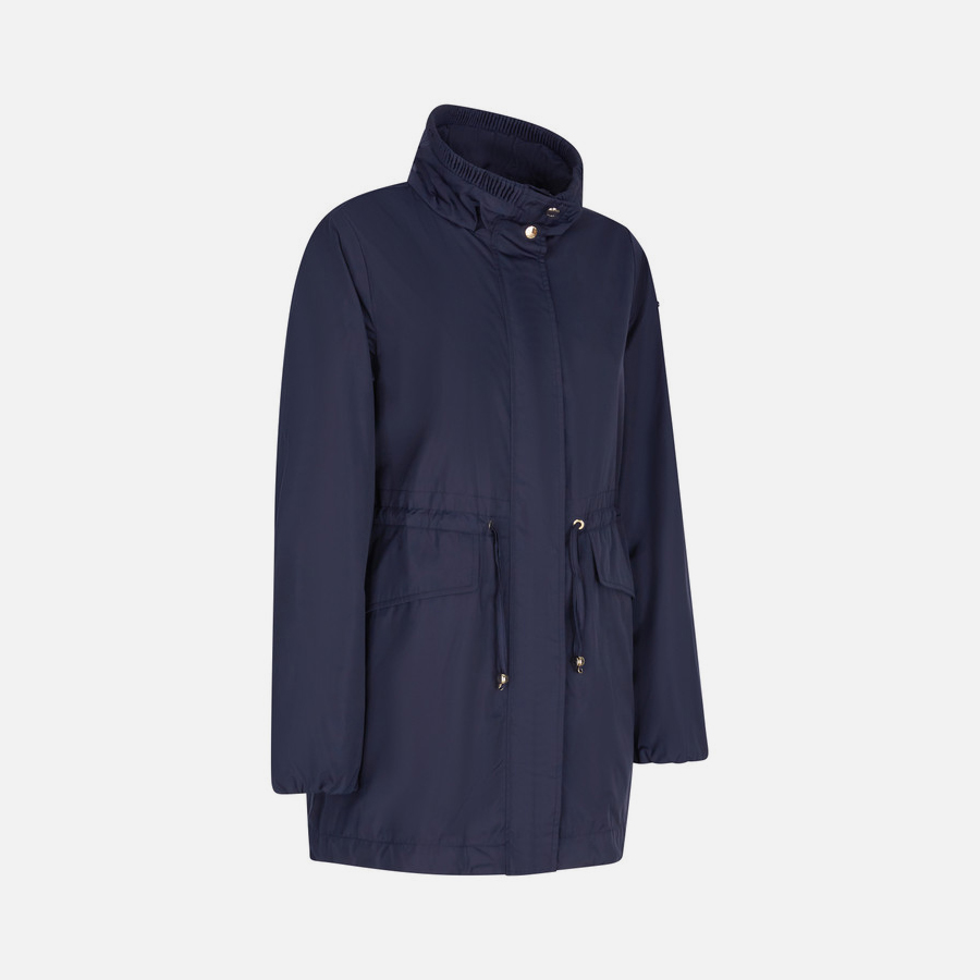 Dark blue women's parka Geox Genziana - Women's