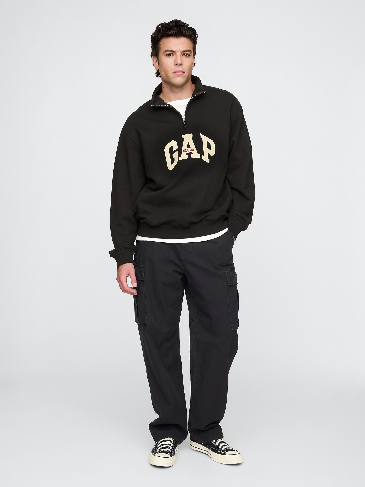 GAP Oversize sweatshirt with logo - Men&#039;s