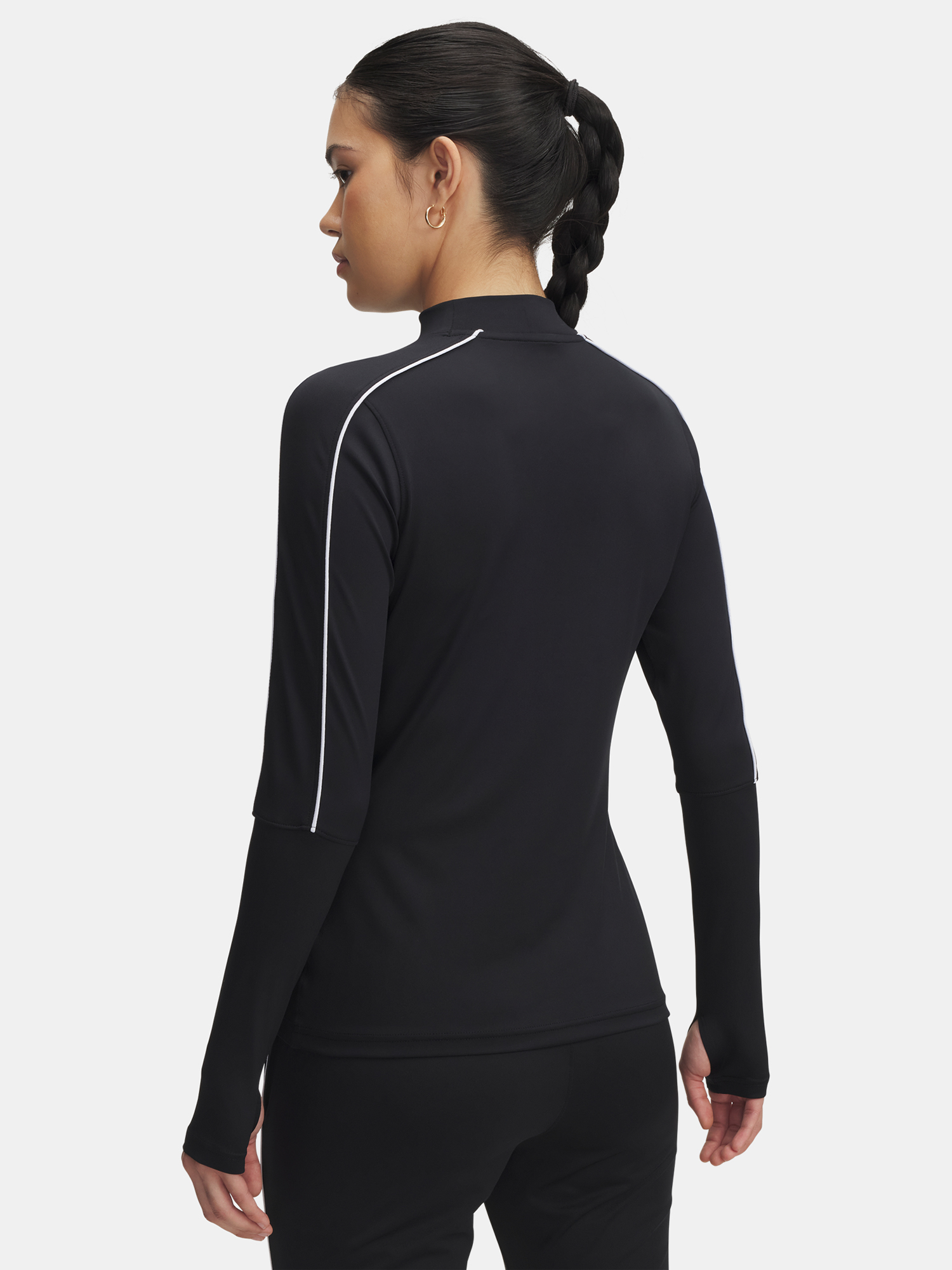 Women's sweatshirt Under Armour UA W Challenger Midlayer-BLK - Women's