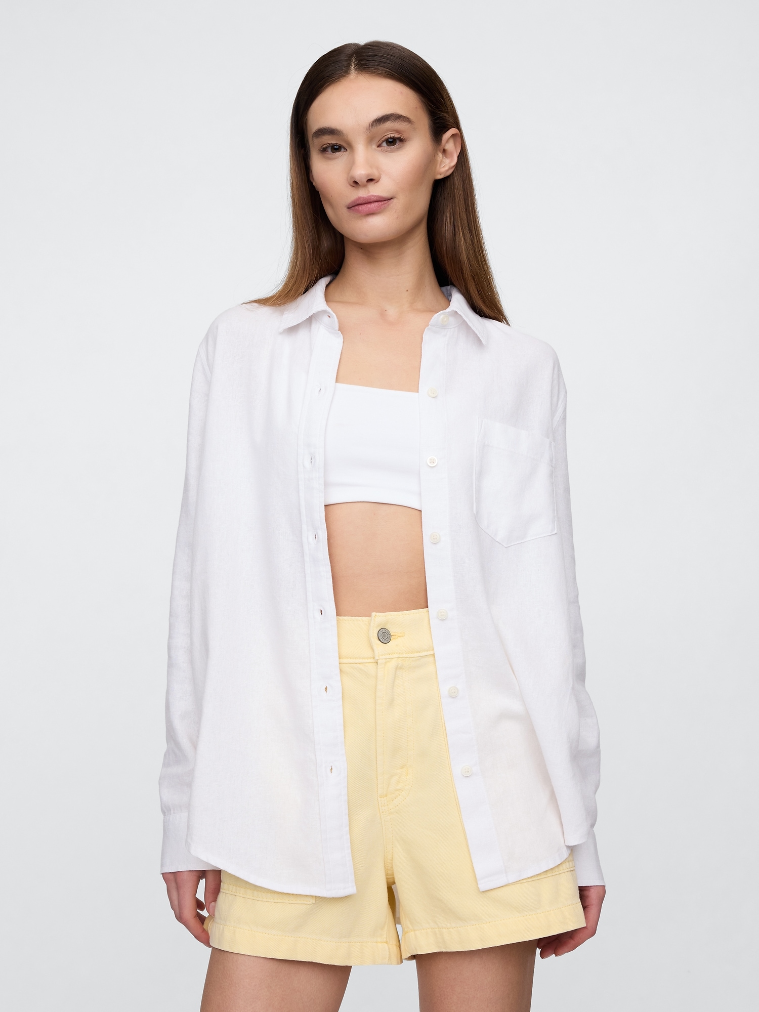 GAP Linen Shirt - Women&#039;s