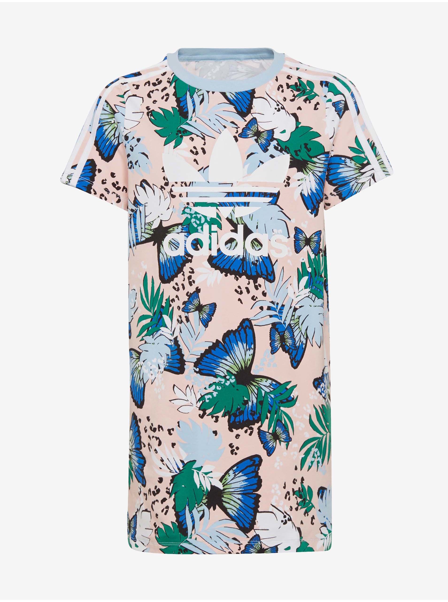 Light Pink Girl Patterned Dress adidas Originals - Unisex
