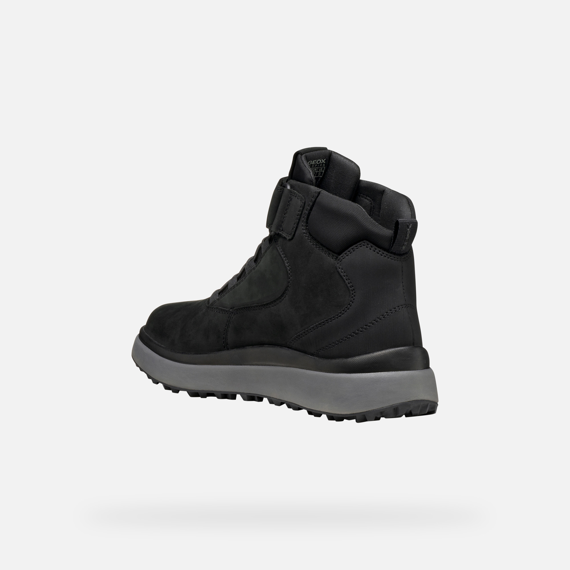 Black men&#039;s ankle boots Geox Granito + Grip A - Men