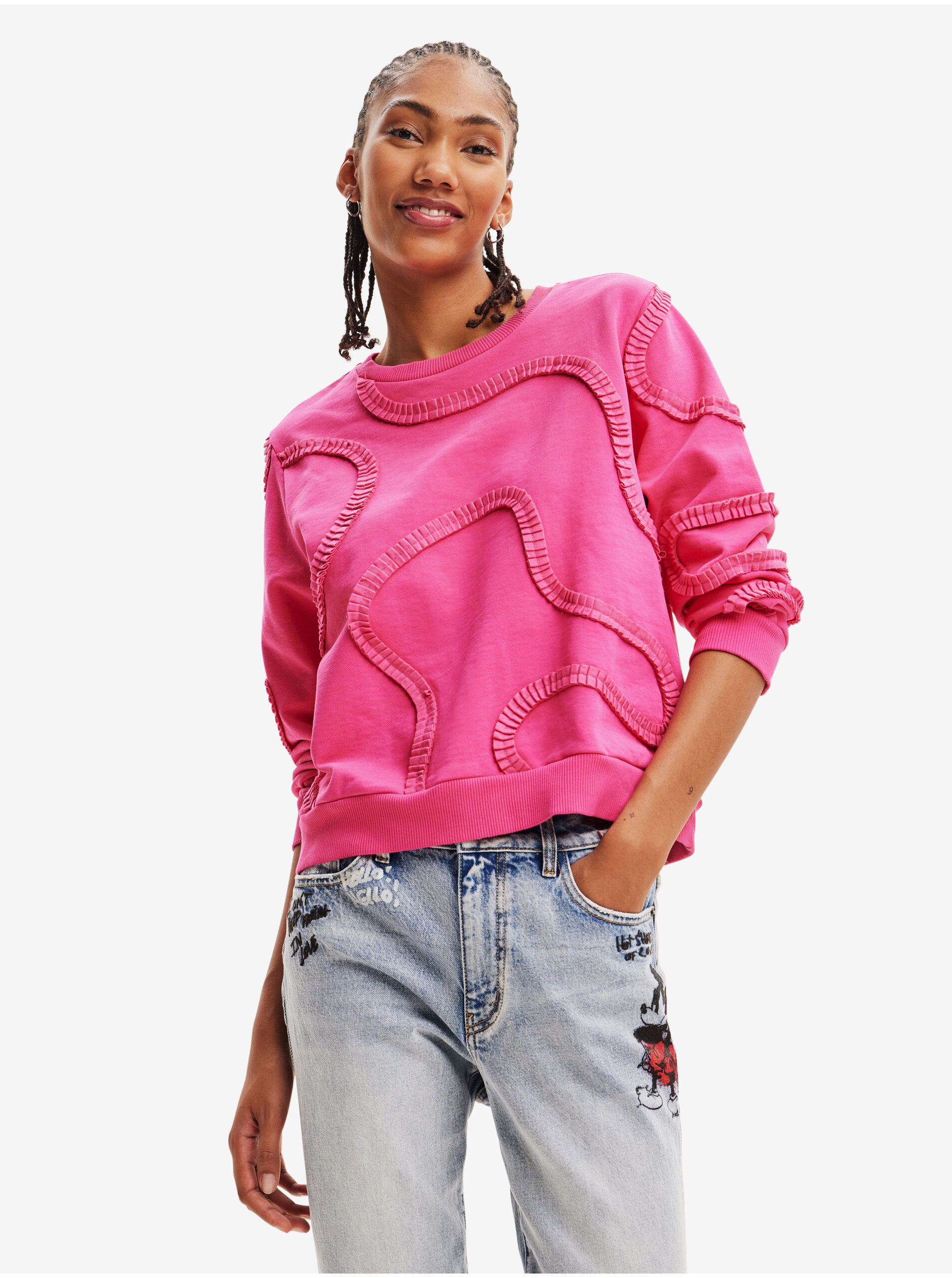 Pink Desigual Tapes - Women