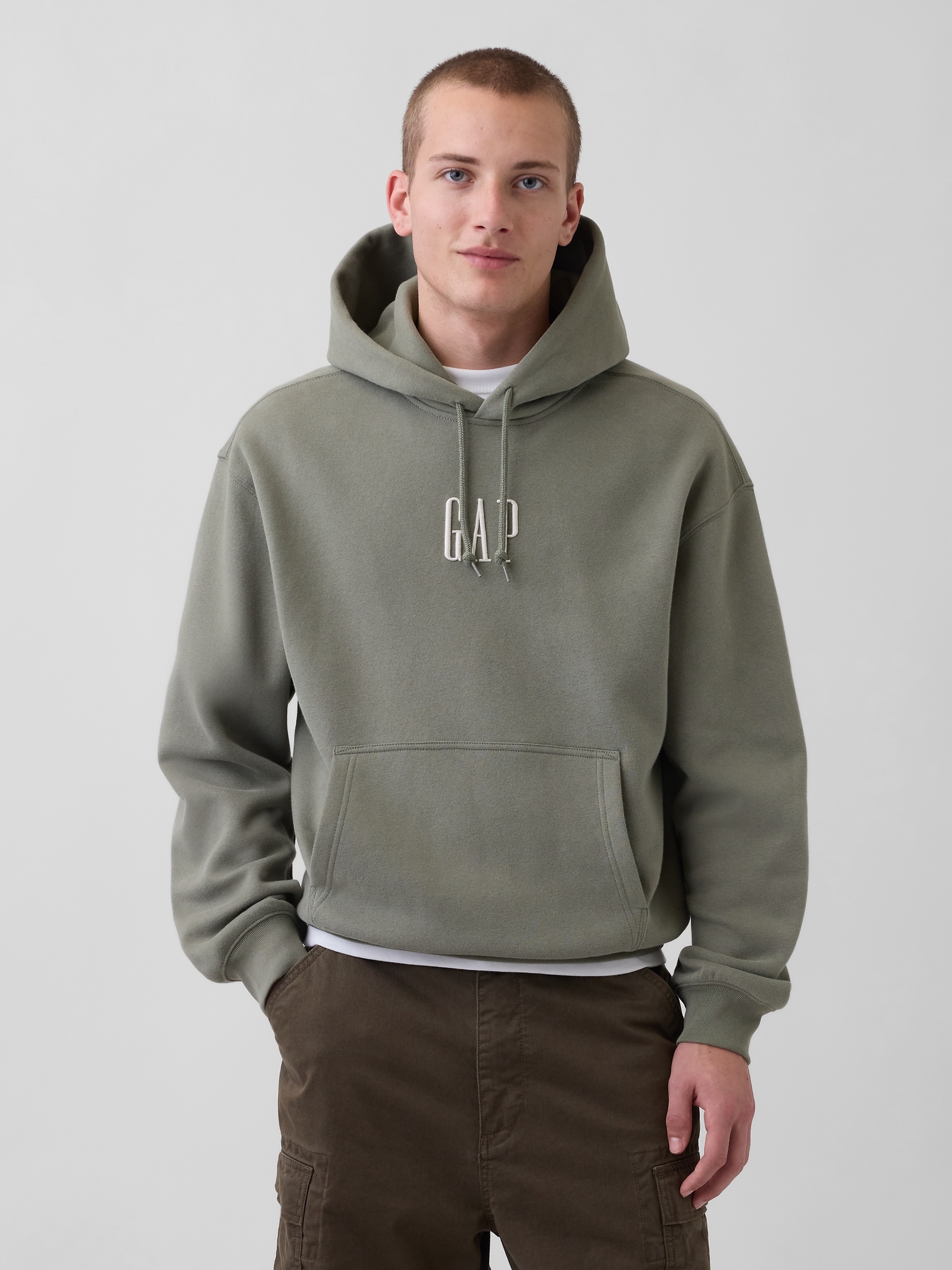 GAP oversize mikina s VintageSoft logom