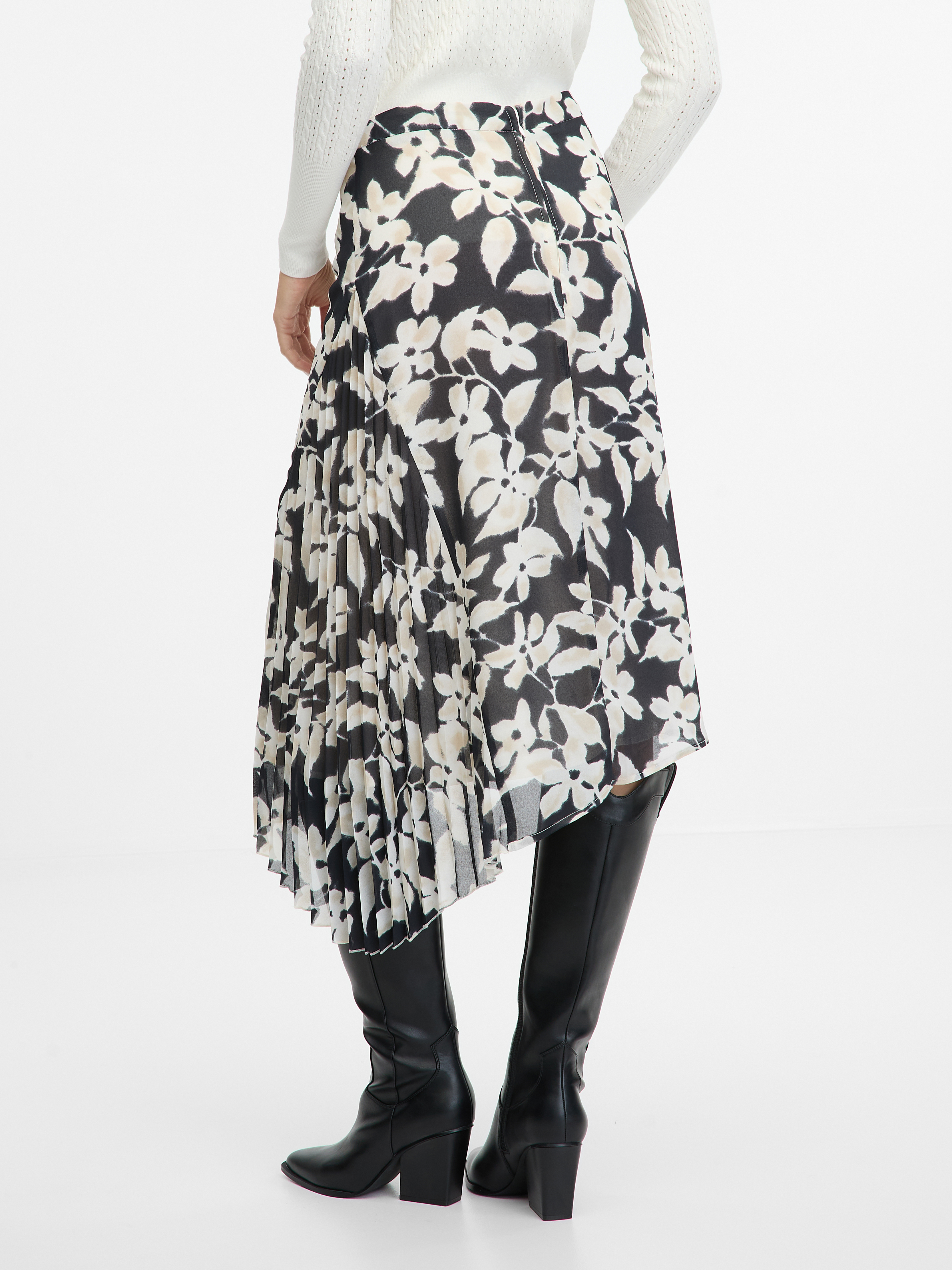 Black women&#039;s midi skirt ORSAY - Women&#039;s