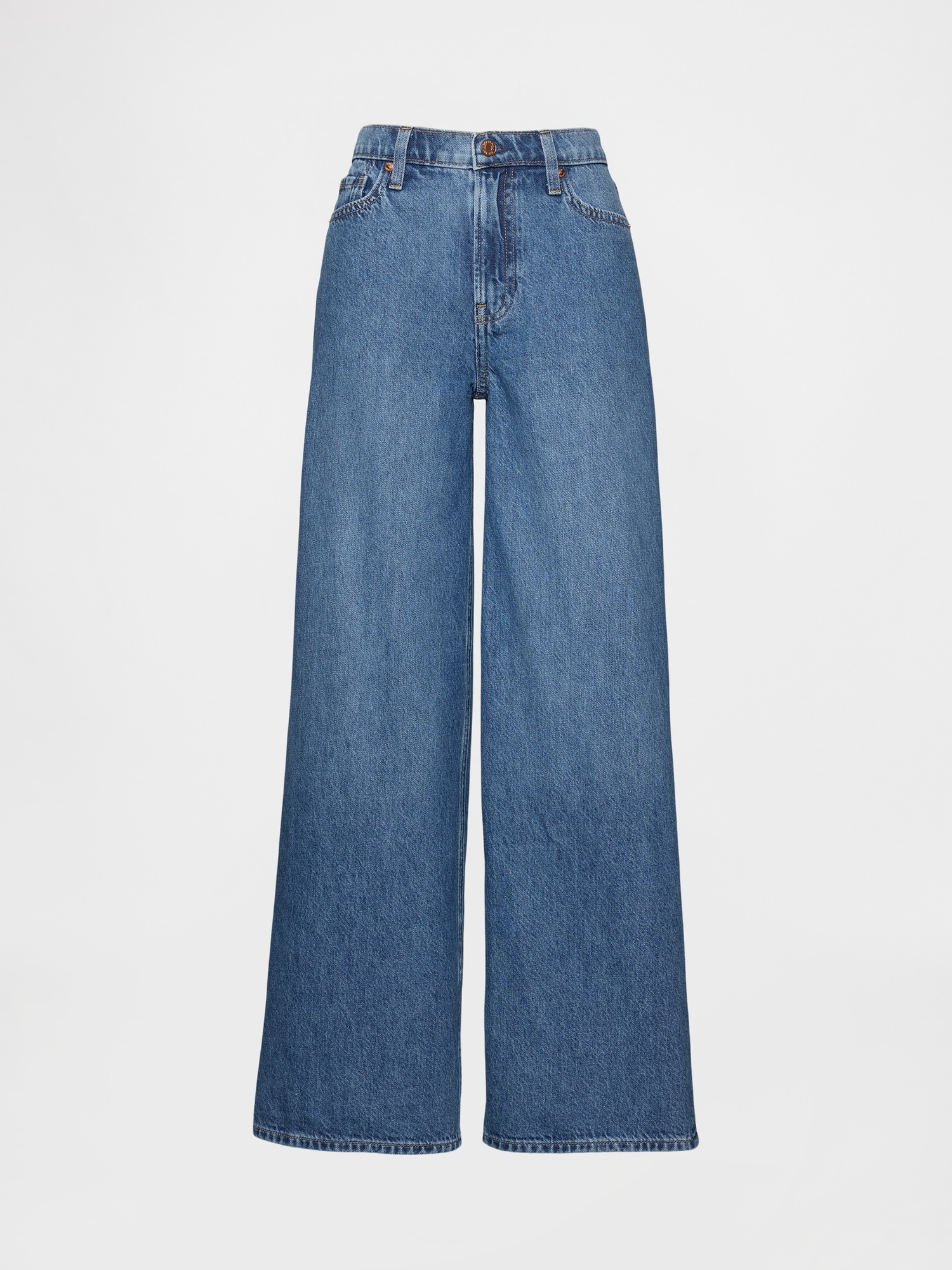 GAP Jeans Mid Rise Baggy - Ladies