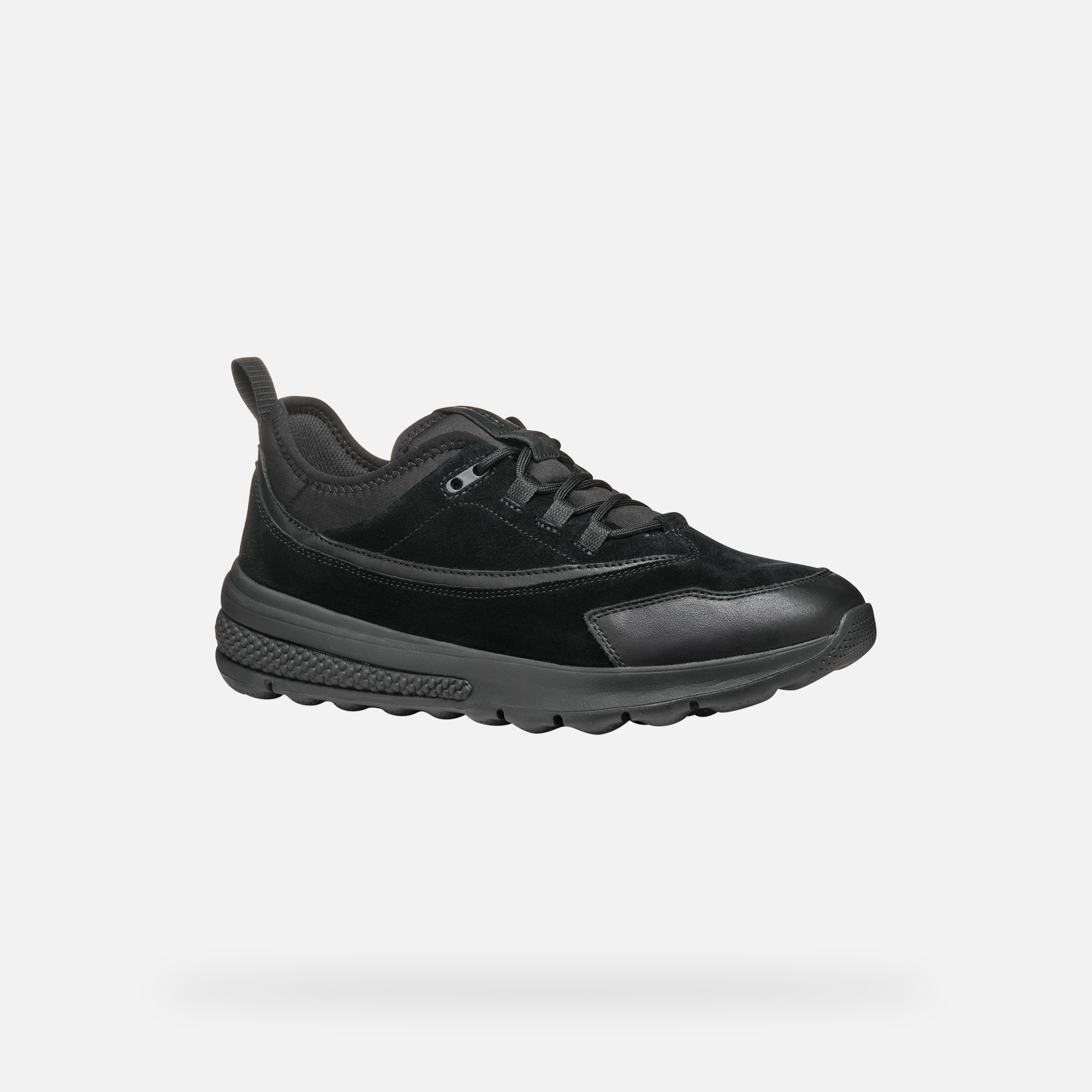 Black men's sneakers Geox Spherica Actif - Men's