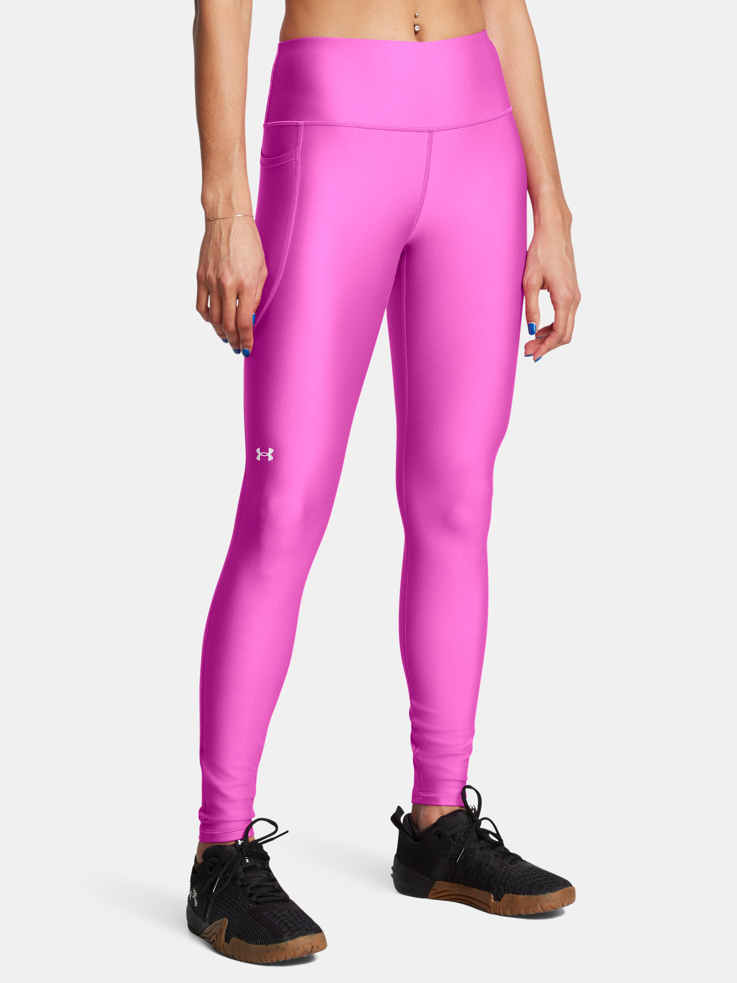 Women's Leggings Under Armour Tech HiRise Legging-PPL - Women's