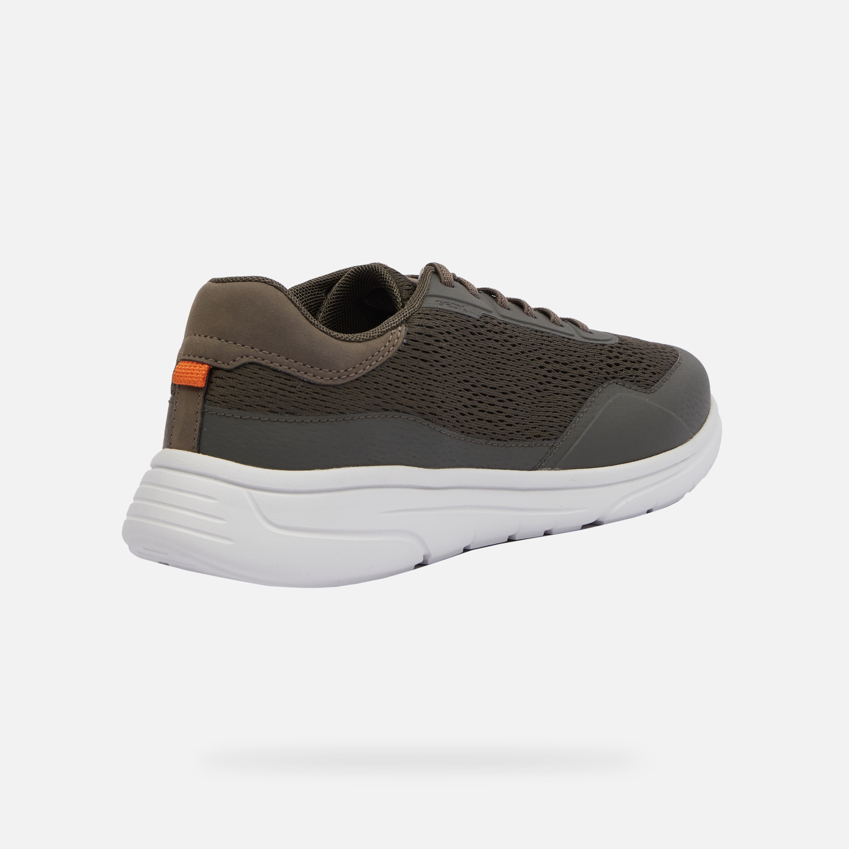Khaki men's sneakers Geox Klaiver - Men's