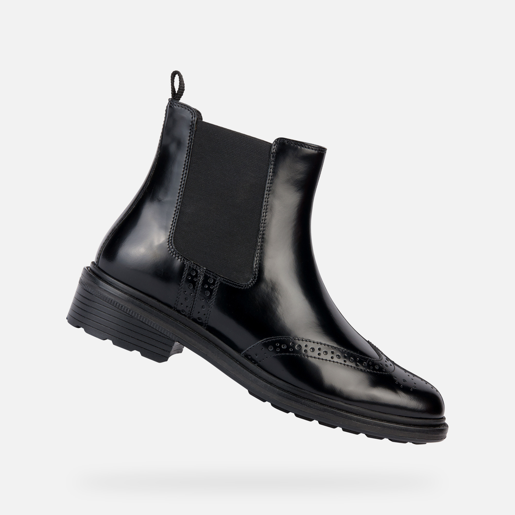 Ghete negre pentru femei Geox Walk Pleasure