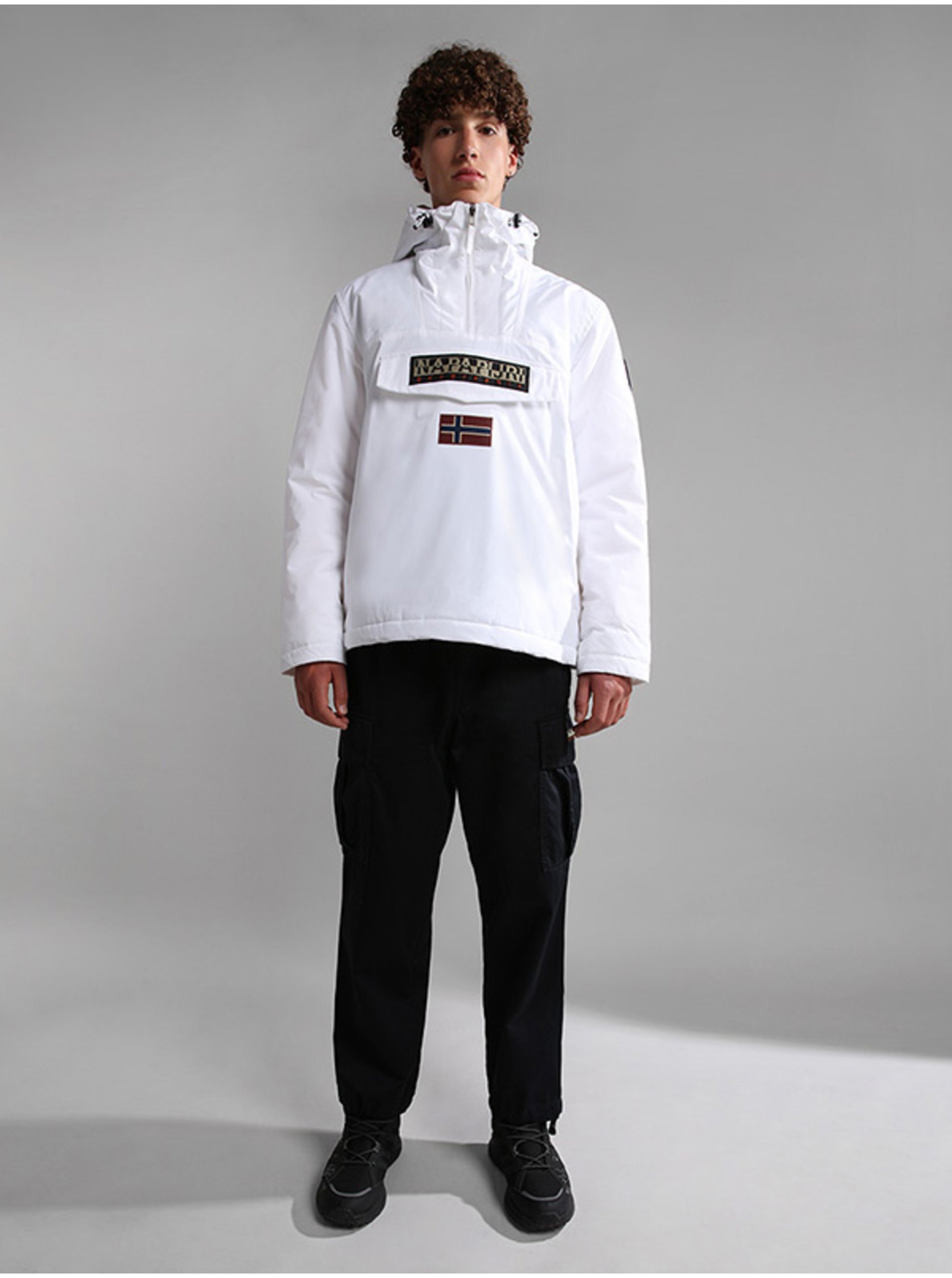 Jachete de iarna pentru barbati NAPAPIJRI - alb