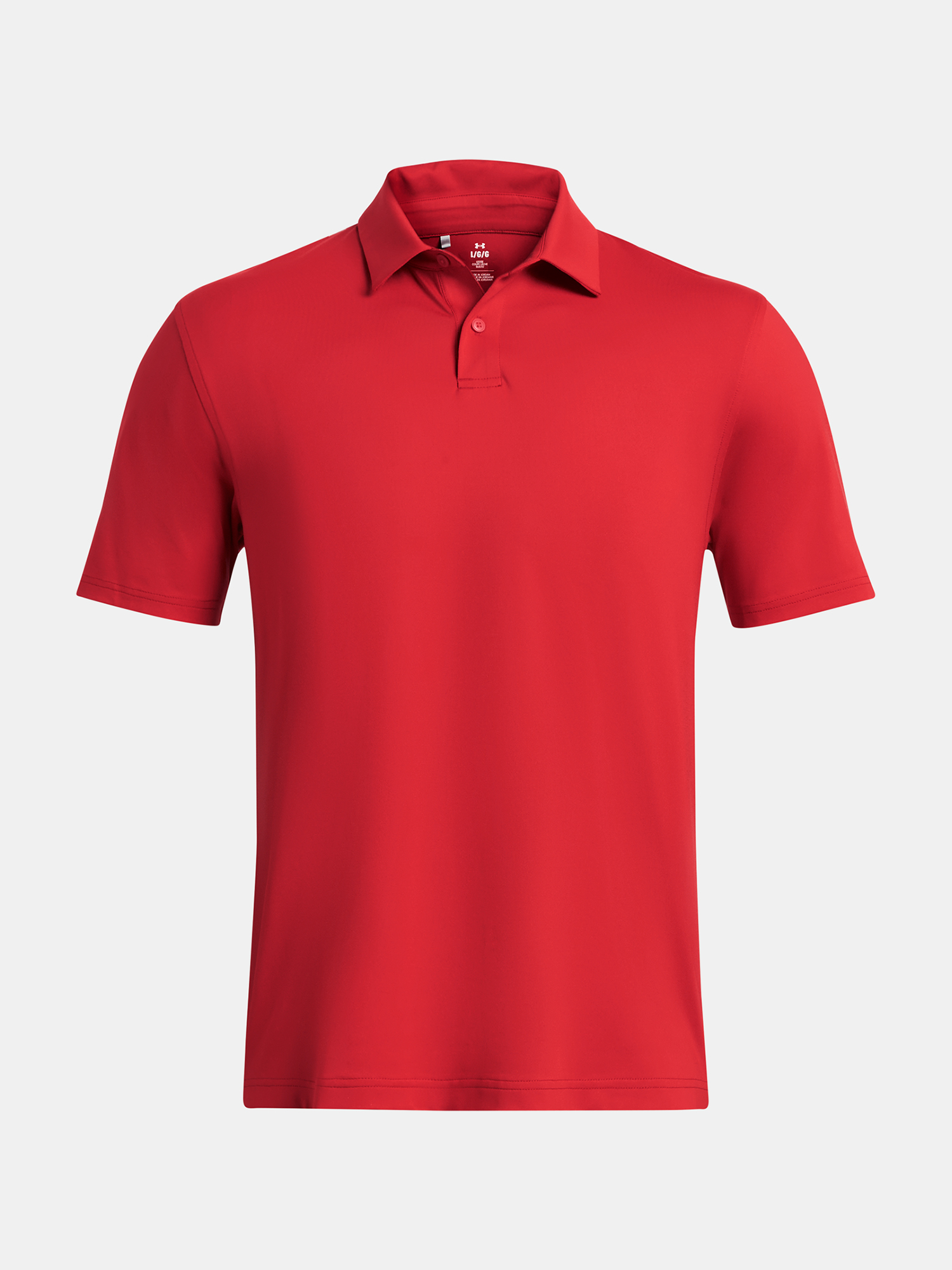 Men's Under Armour UA T2G Polo LB-RED T-Shirt - Men's