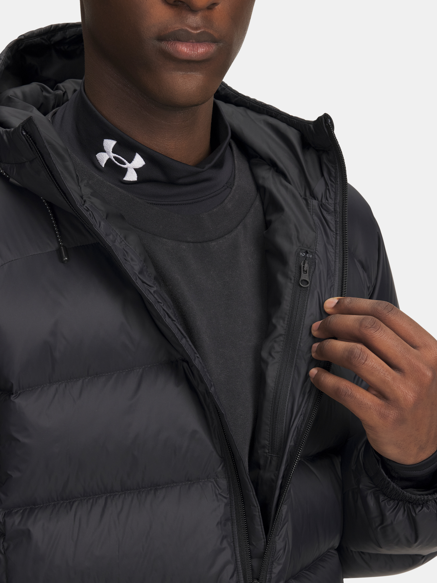 Men&#039;s Under Armour UA Sportswear Down Jacket Jkt-BLK - Mens