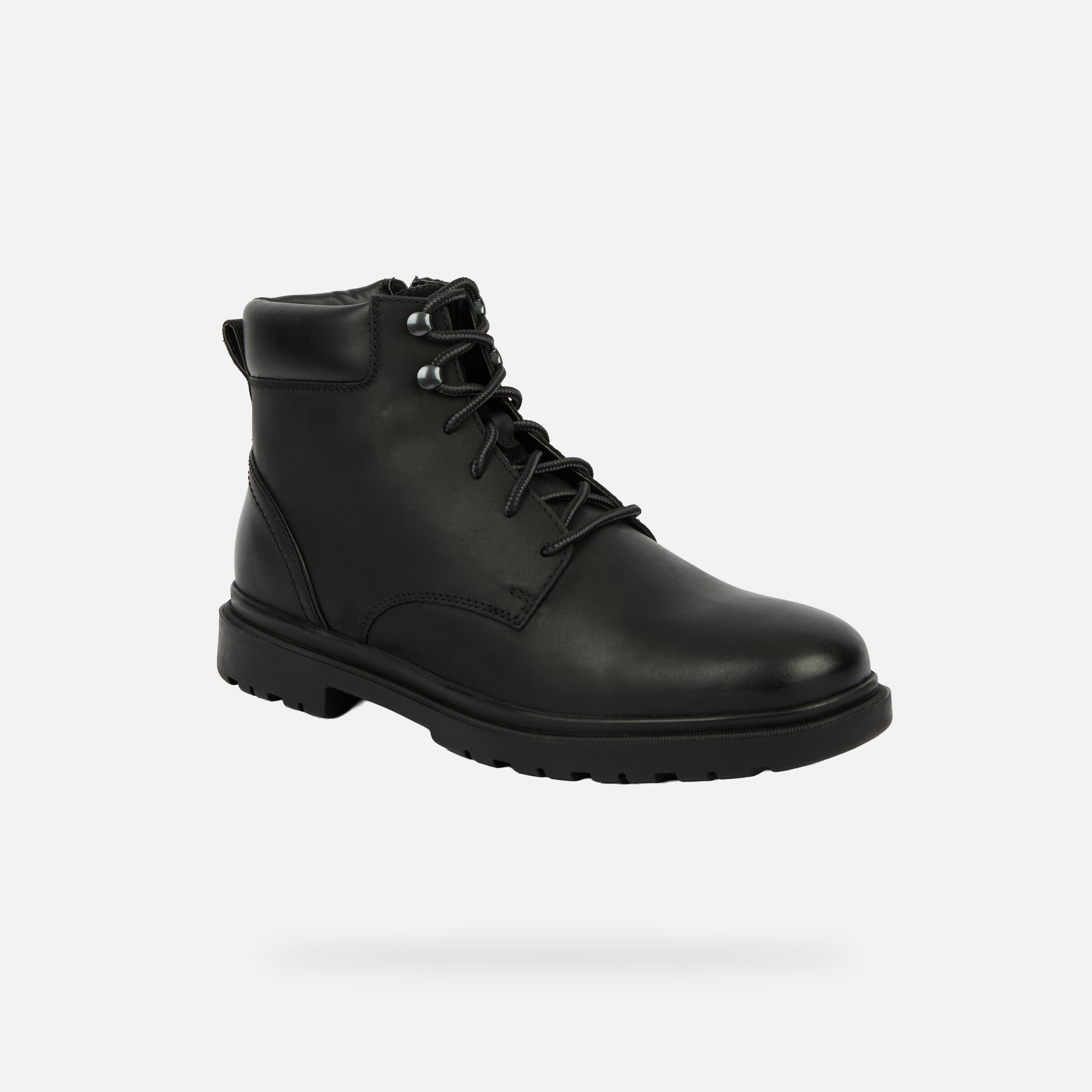 Black Men's Ankle Boots Geox Andalo - Mens