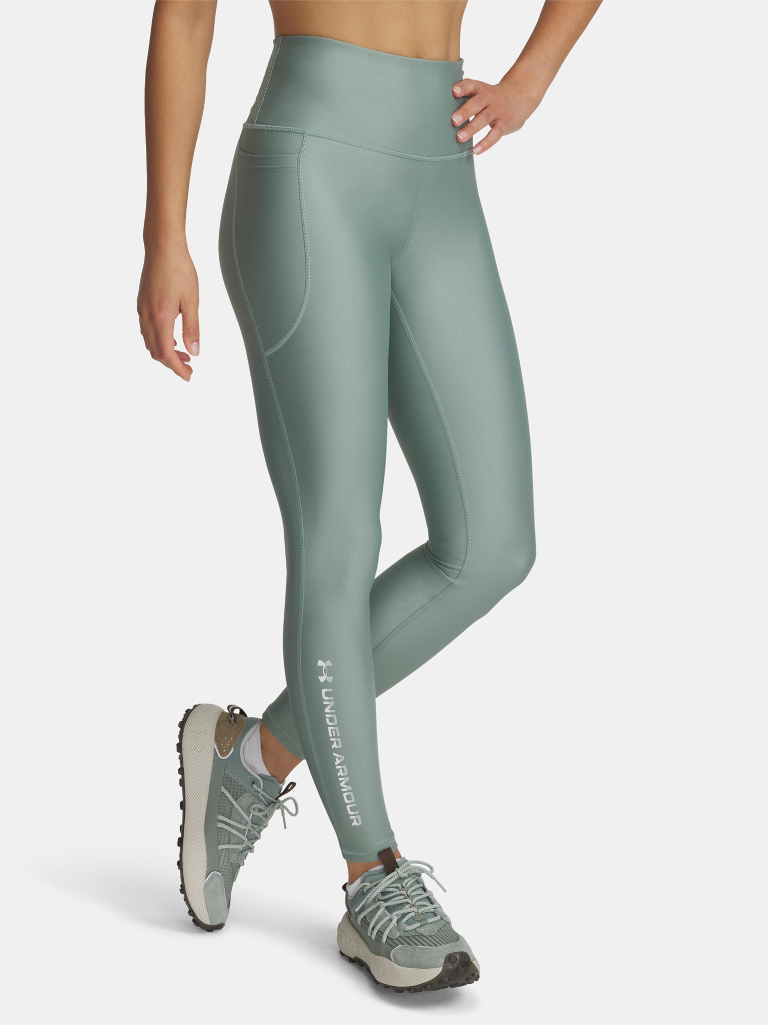 Womens leggings Under Armour Tech Branded Legging - Womens