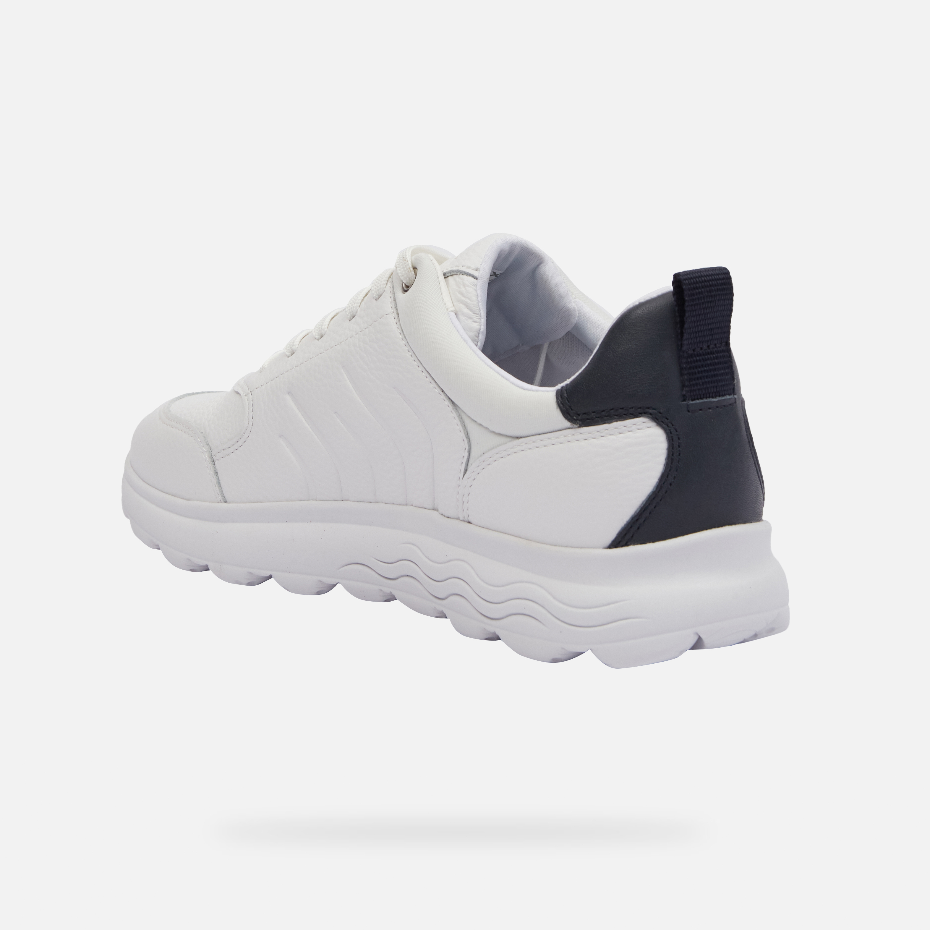 White men's sneakers Geox Spherica - Men's