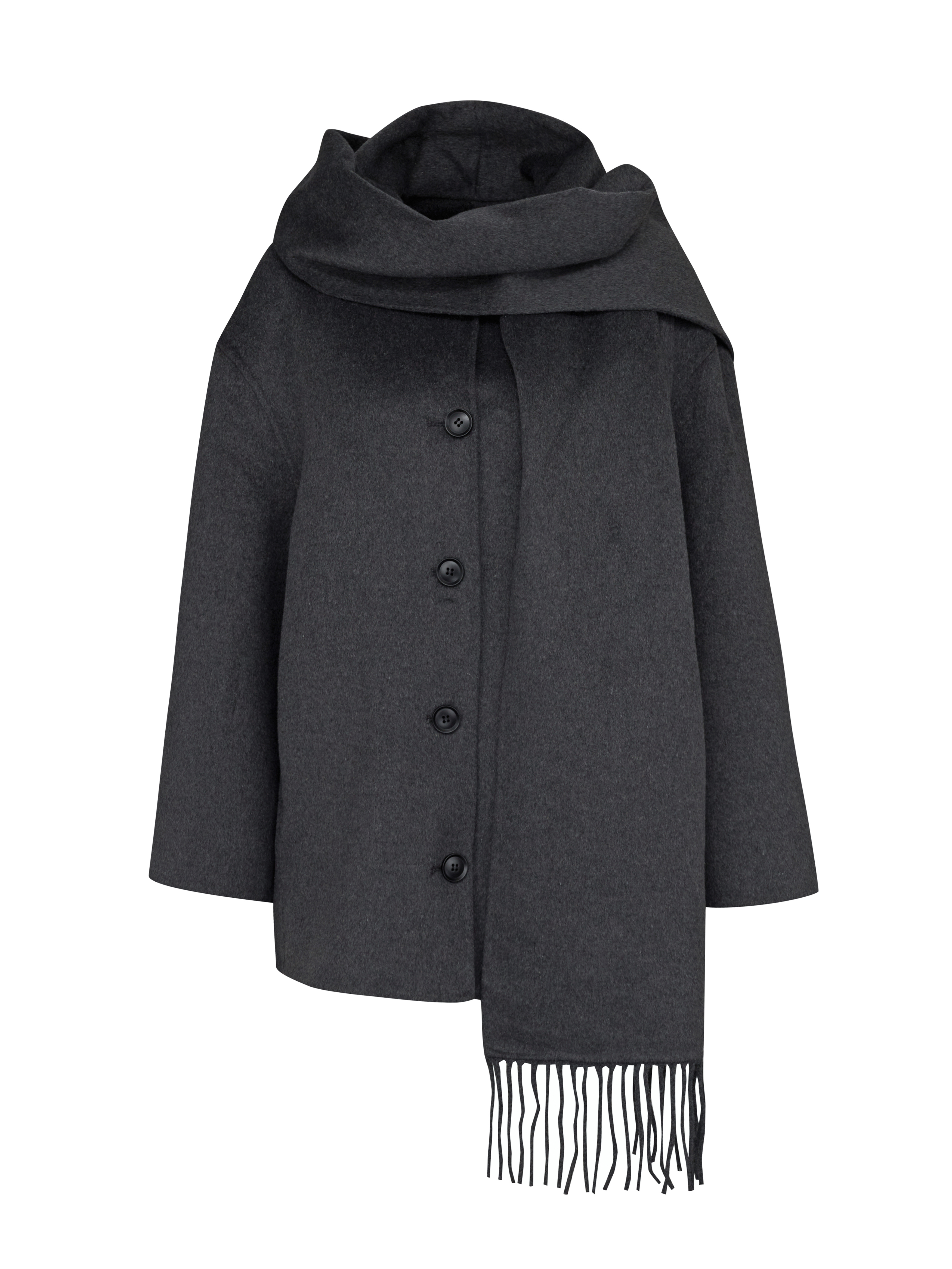 Dark grey women's coat ORSAY - Women's