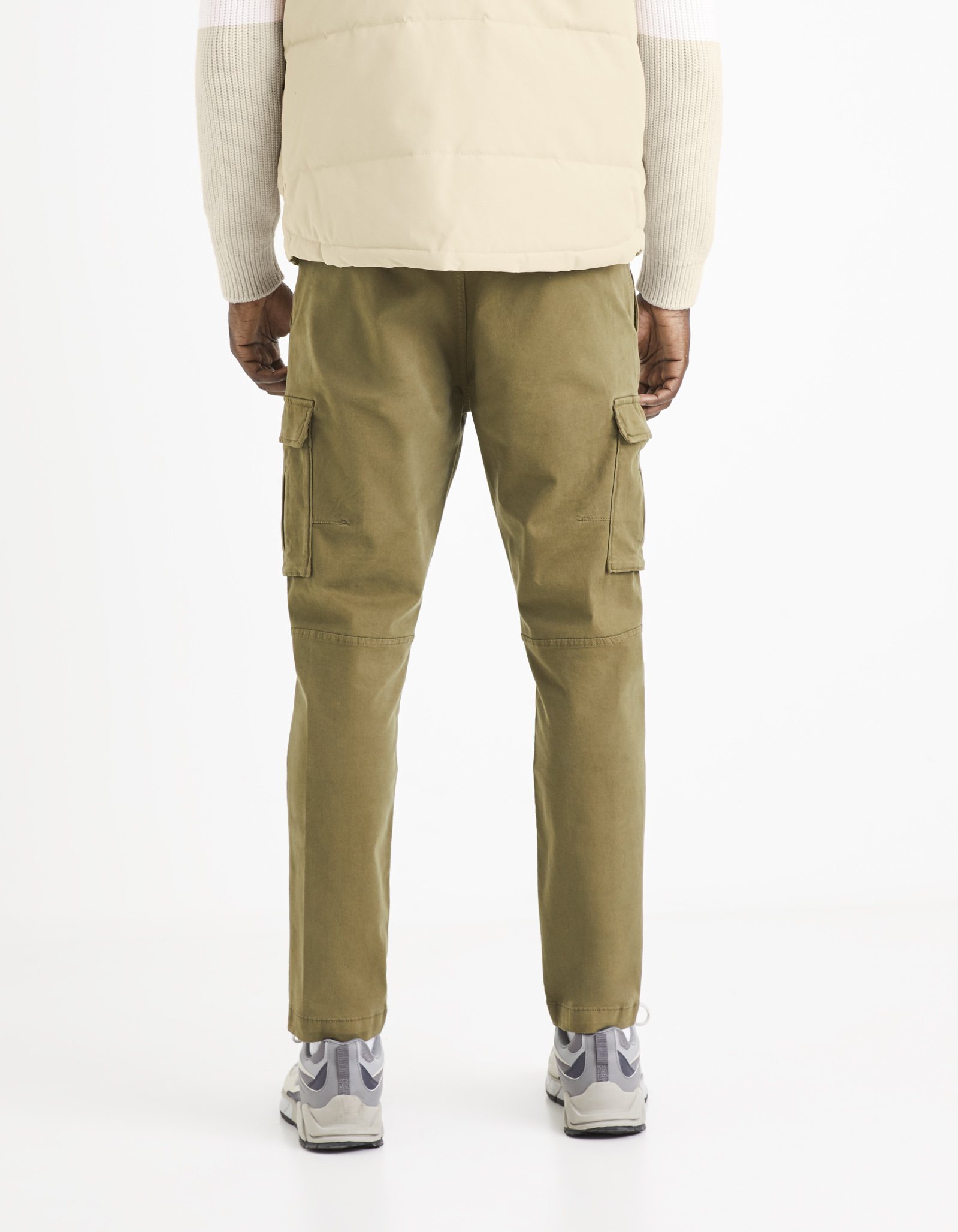 Pantaloni casual pentru barbati Celio - kaki