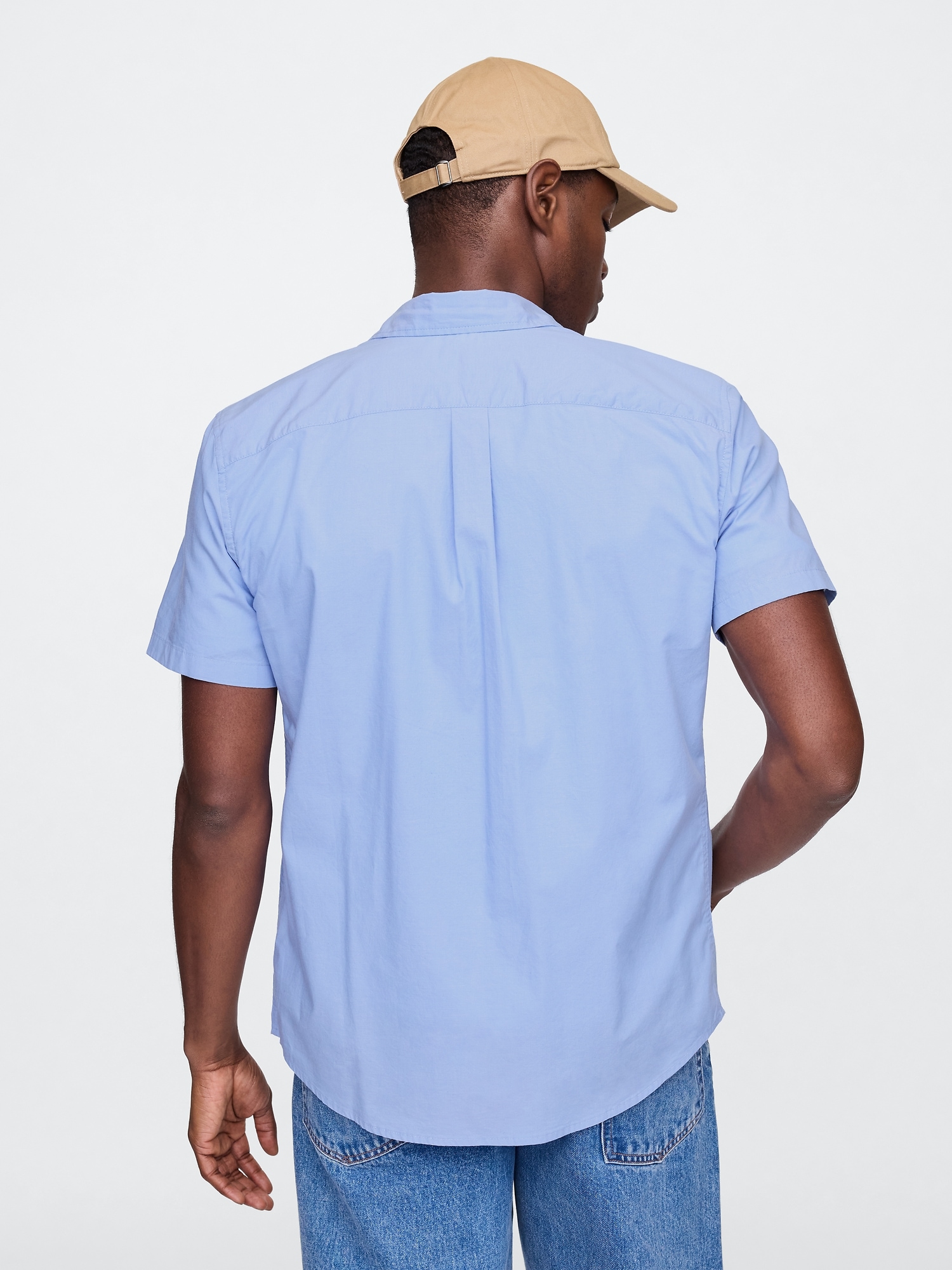 GAP Poplin Shirt Standard Fit - Men&#039;s