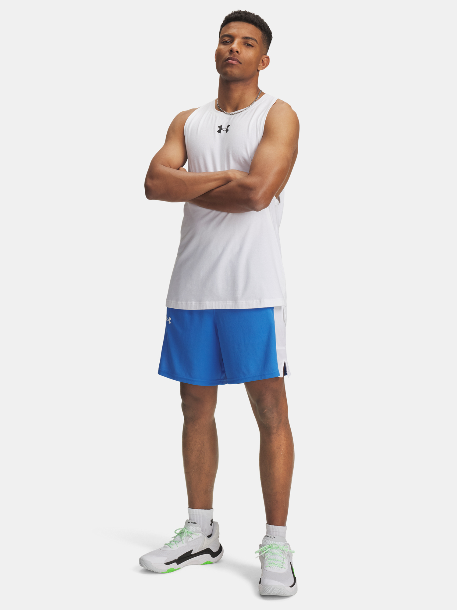 Pantaloni scurți pentru bărbați Under Armour UA Zone 7in Short-BLU