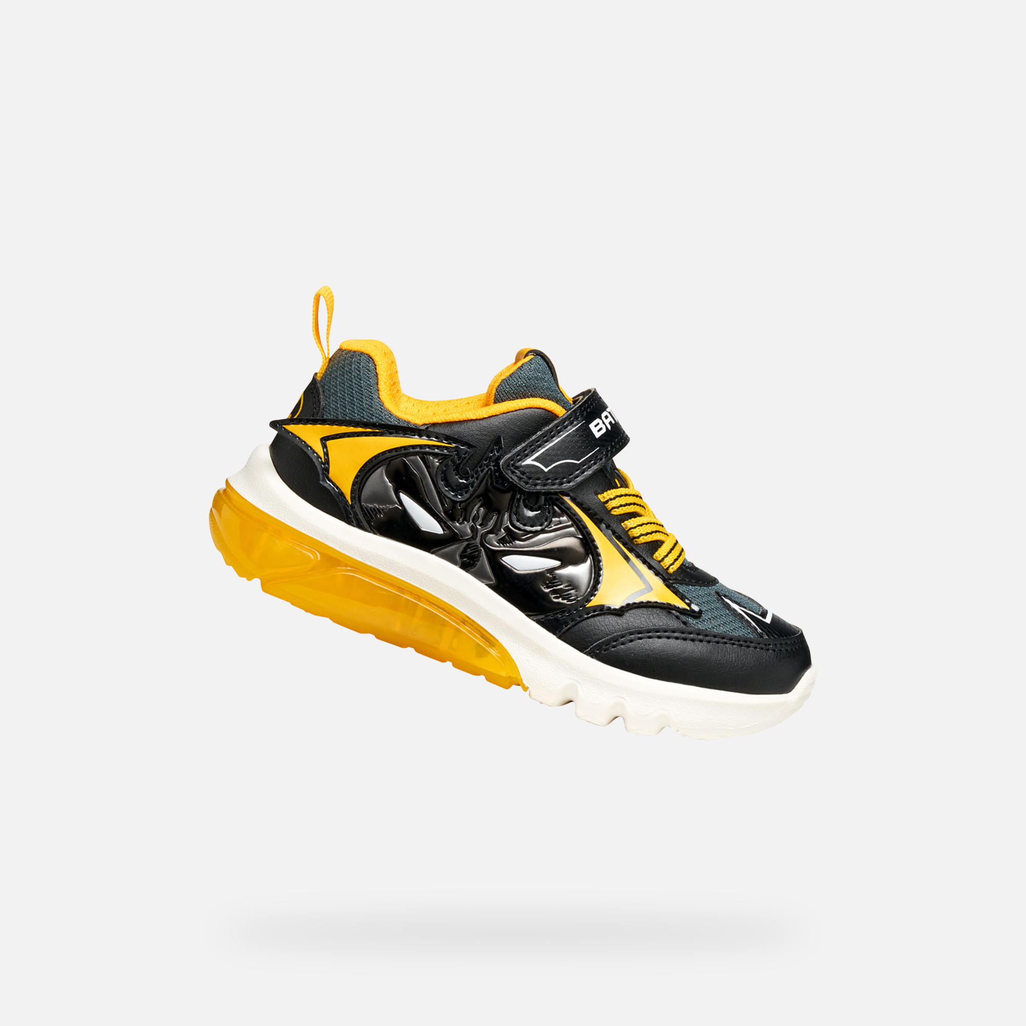 Black boys' sneakers Geox Ciberdron - Boys