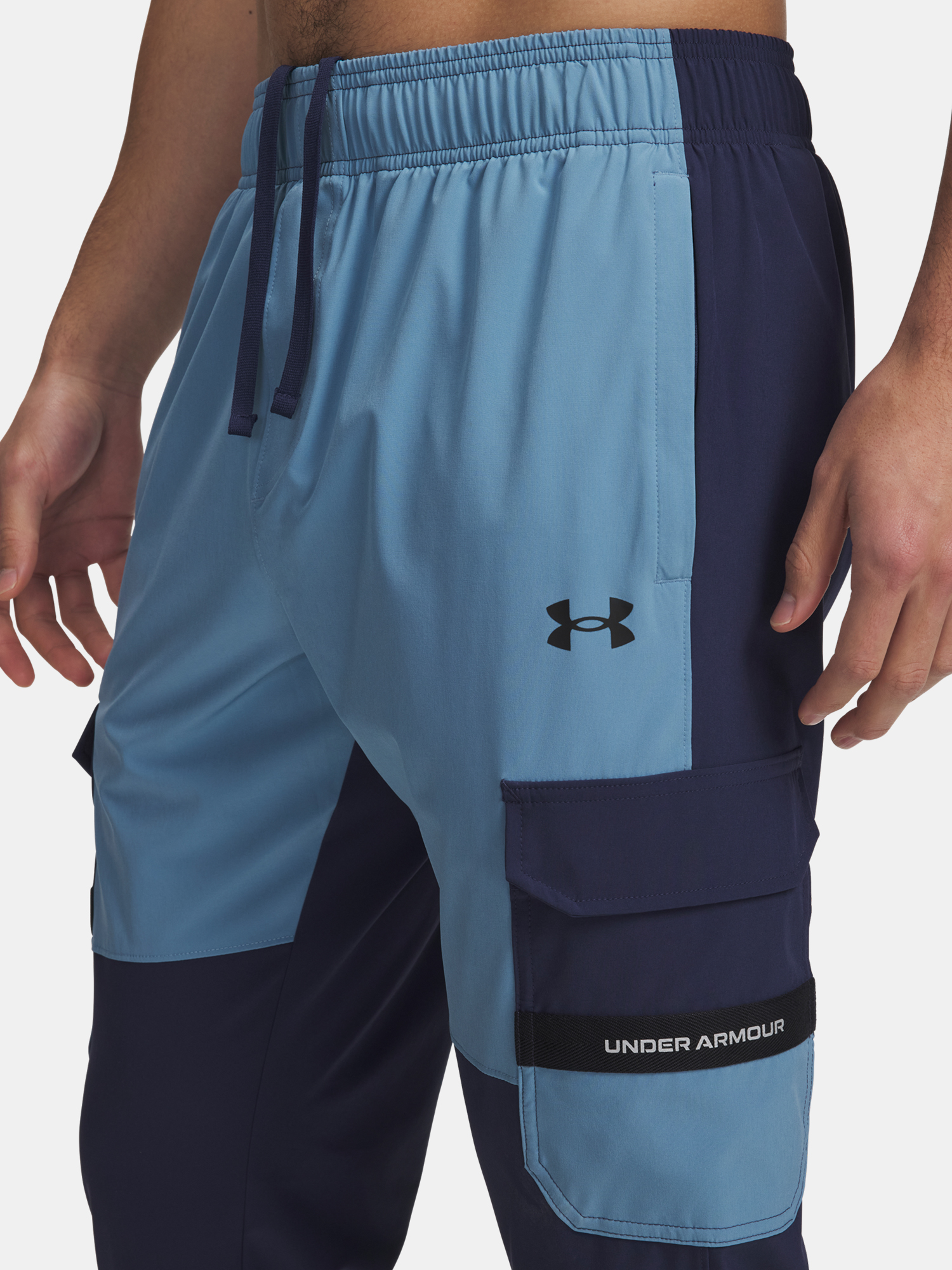 Men's Sports Pants Under Armour UA Tech Utility Woven Pant-BLU - Men's