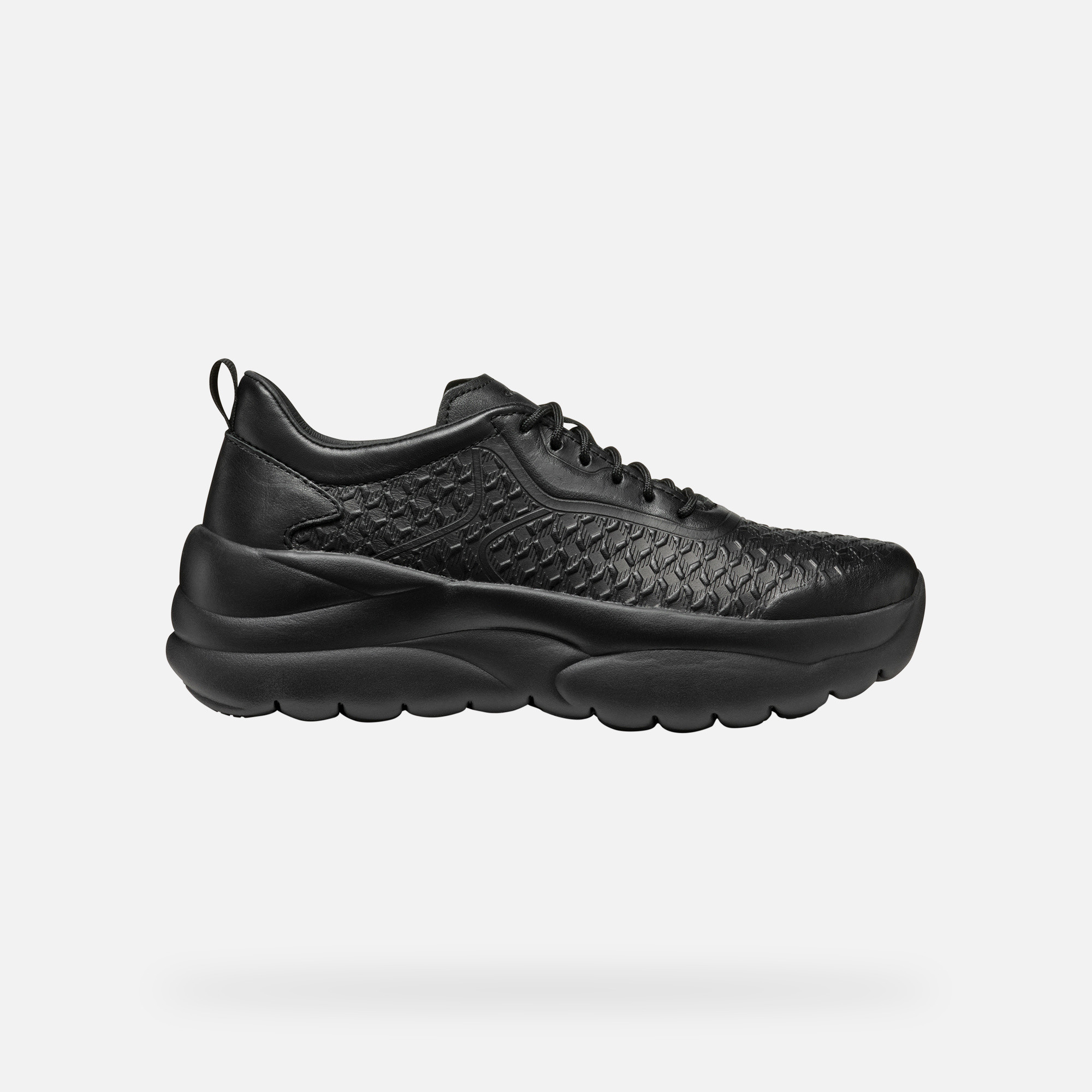 Black women's sneakers Geox Xtors - Women's