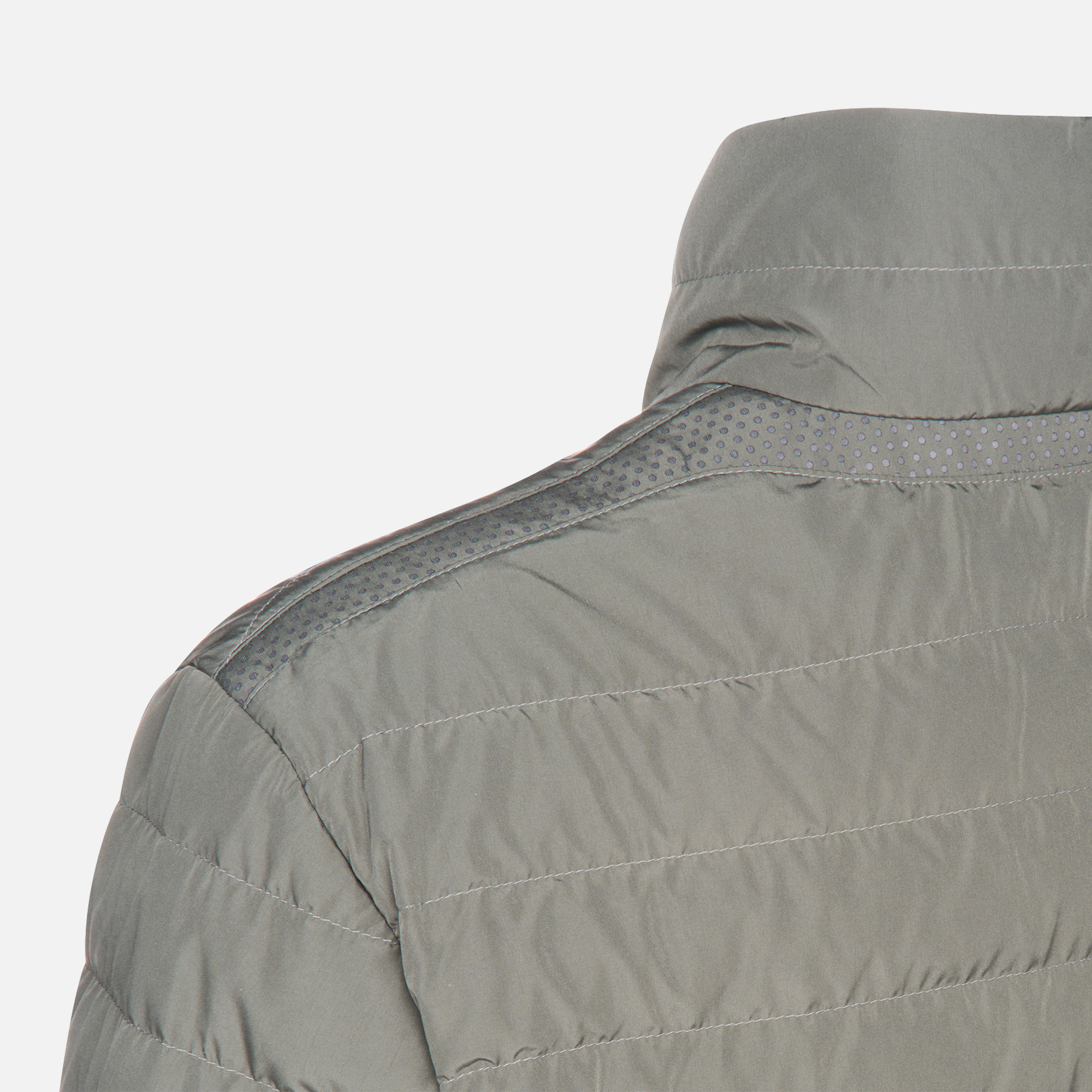 Khaki men&#039;s down jacket Geox Warrens - Men&#039;s