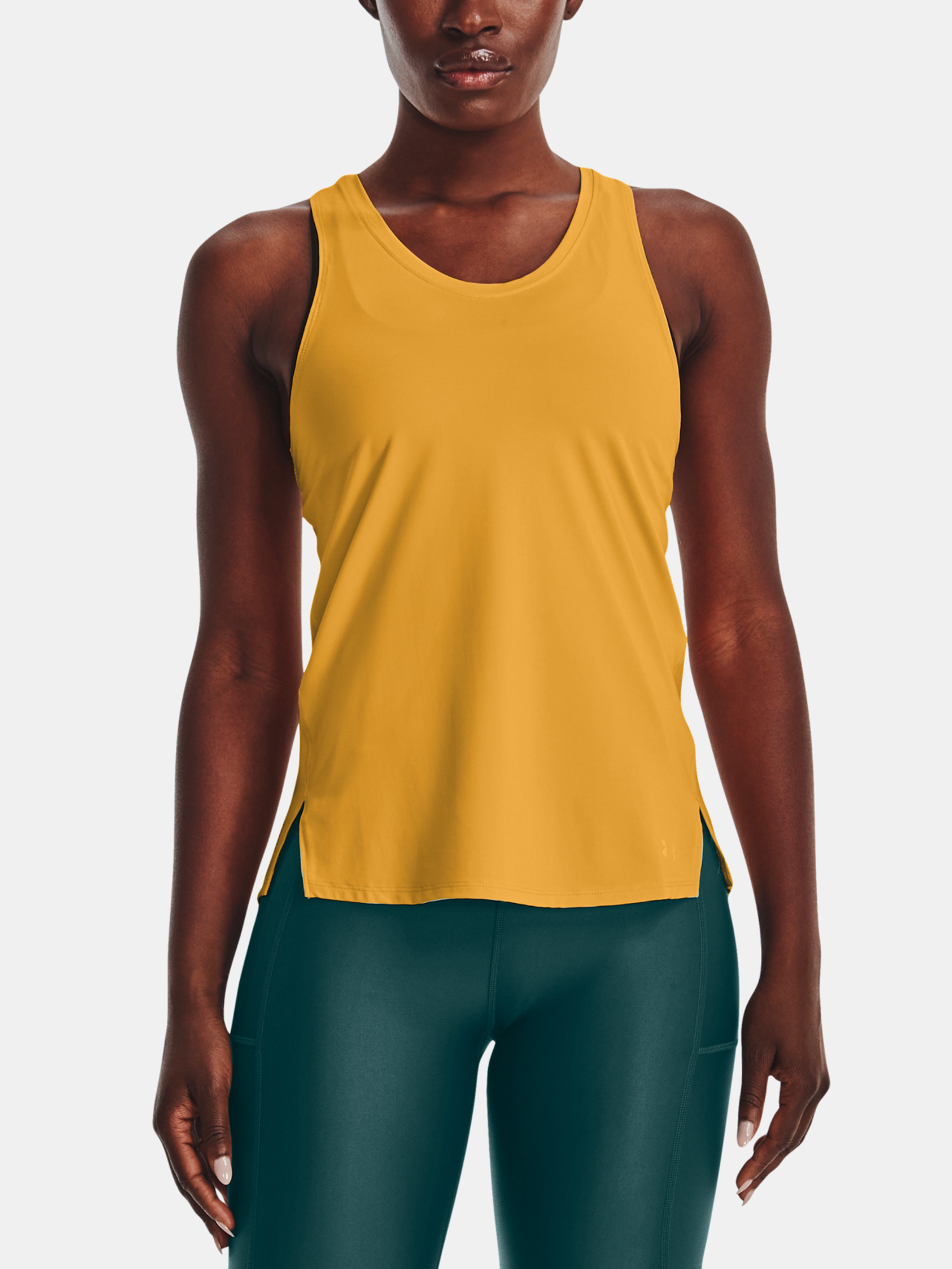 Under Armour Tank Top UA IsoChill Run Laser Tank-YLW - Women