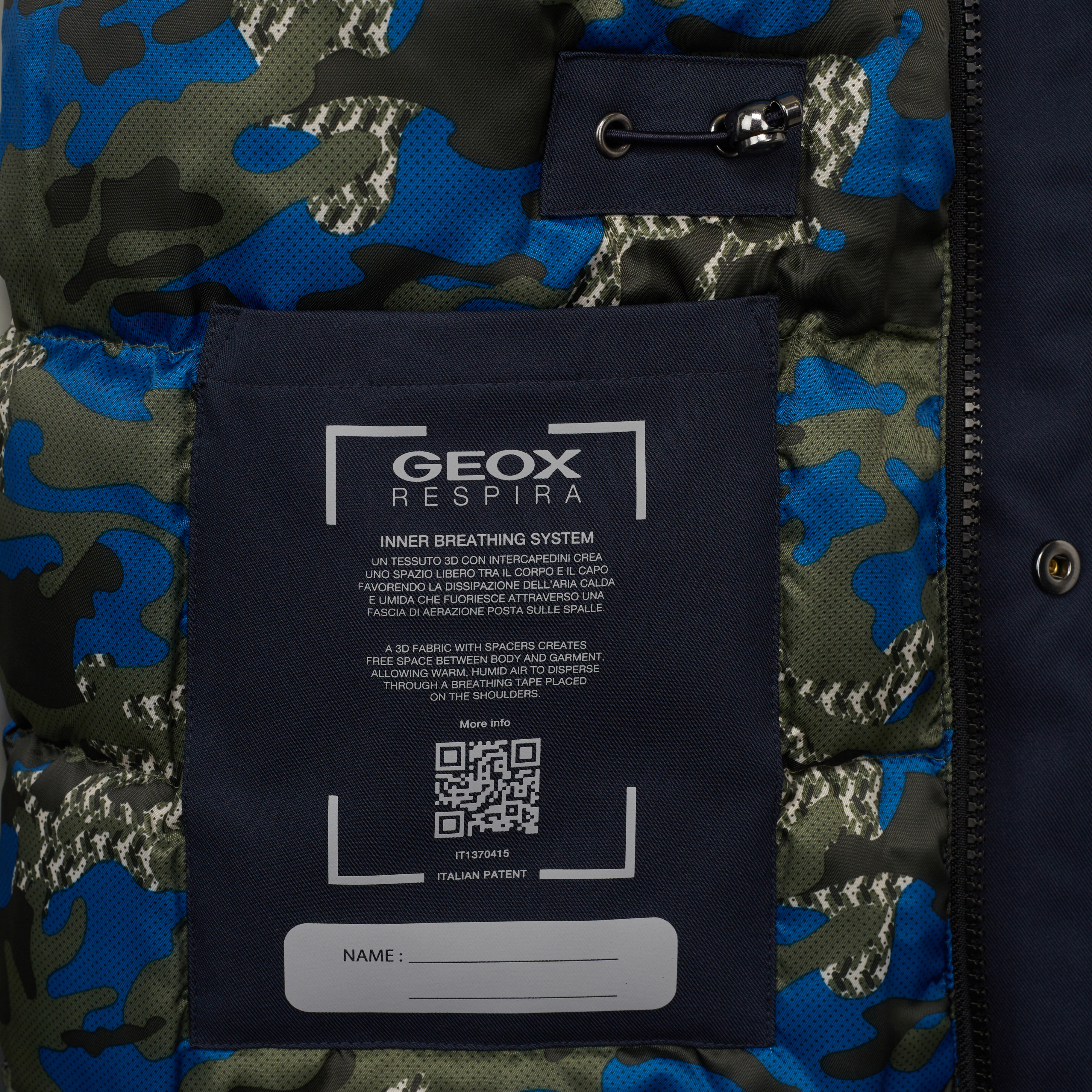 Dark Blue Boys&#039; Geox Norwolk Jacket - Boys