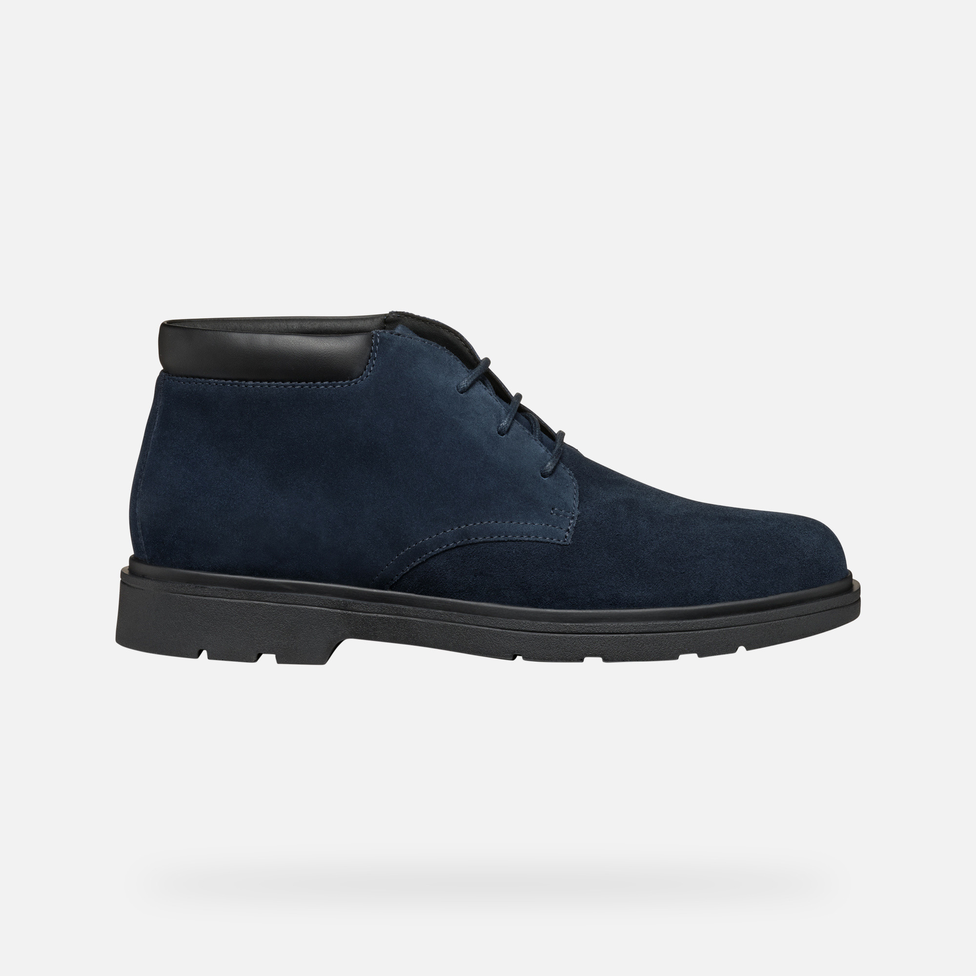 Dark blue men&#039;s ankle boots Geox Spherica EC1 - Men