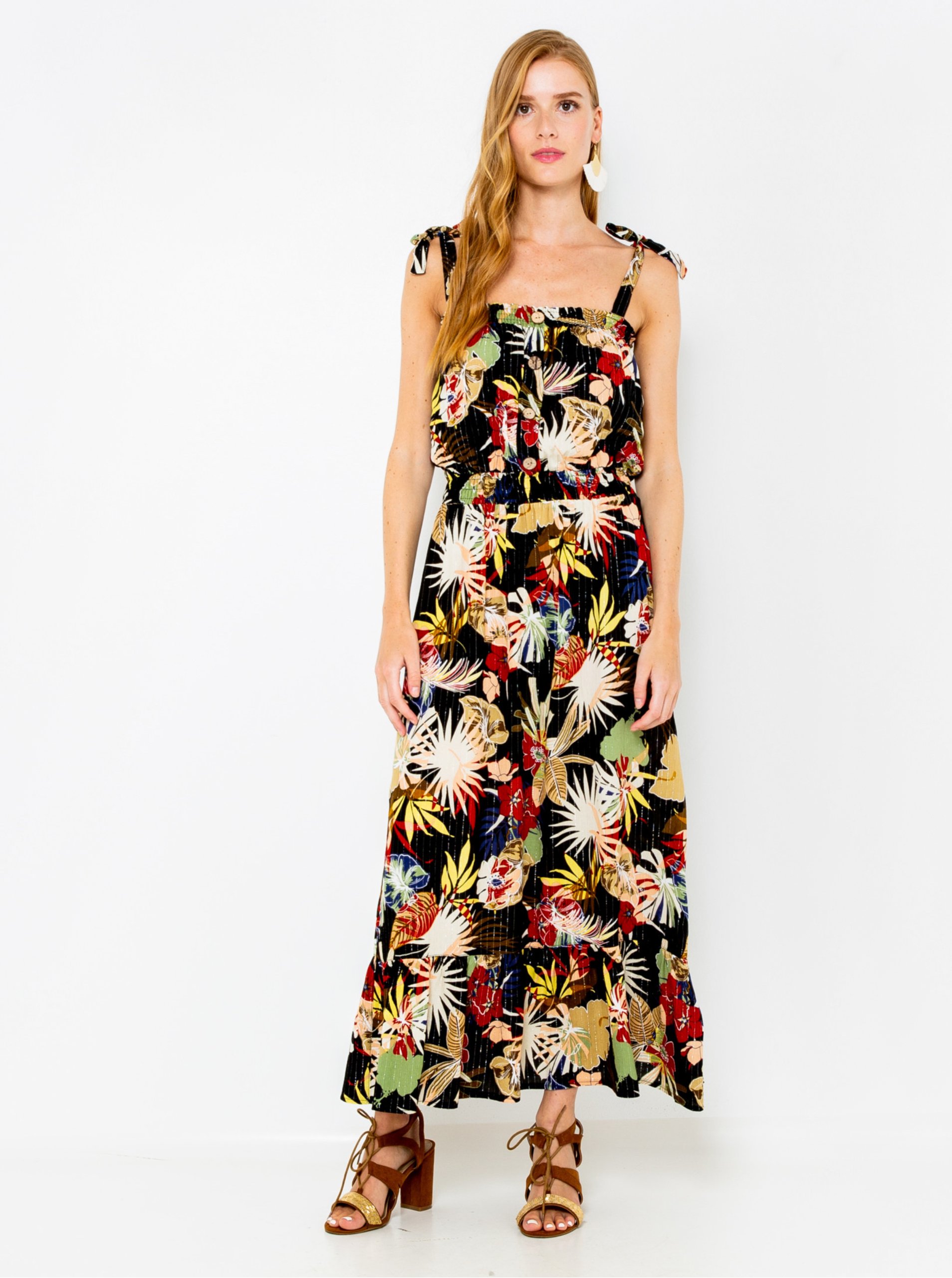 Women's dress CAMAIEU Patterned