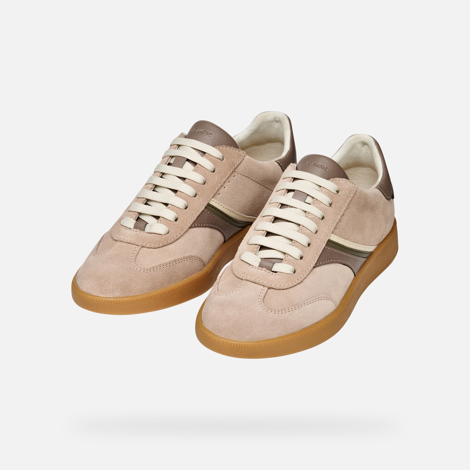 Pink Women&#039;s Geox Meleda Sneakers - Women&#039;s