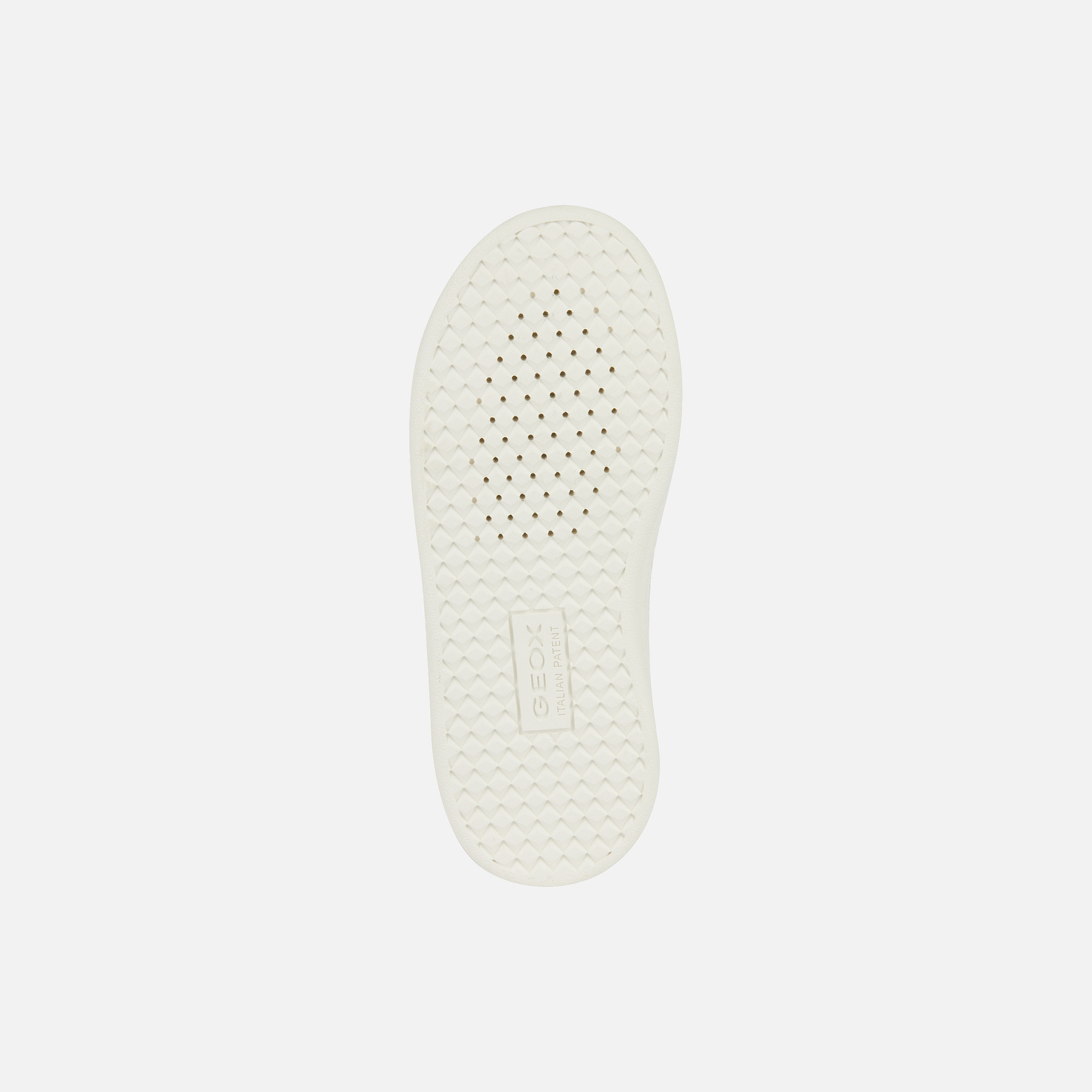 White Girls Geox Eclyper Sneakers - Girls