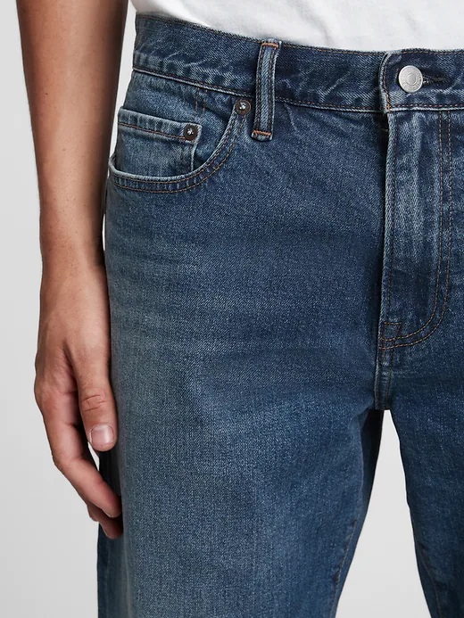 GAP Jeans slim straight faded medium - Men's