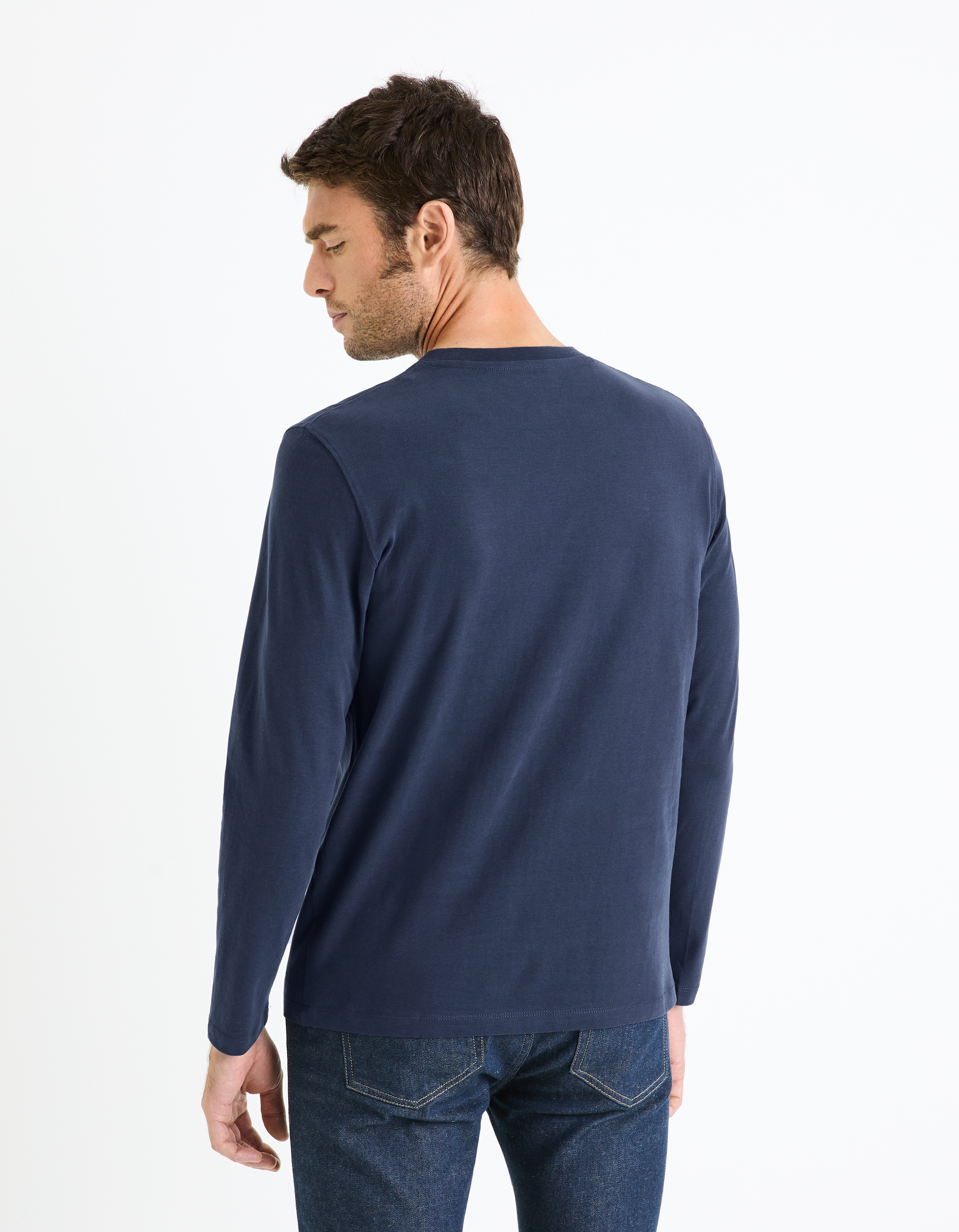 Bluze pentru barbati Celio - albastru inchis