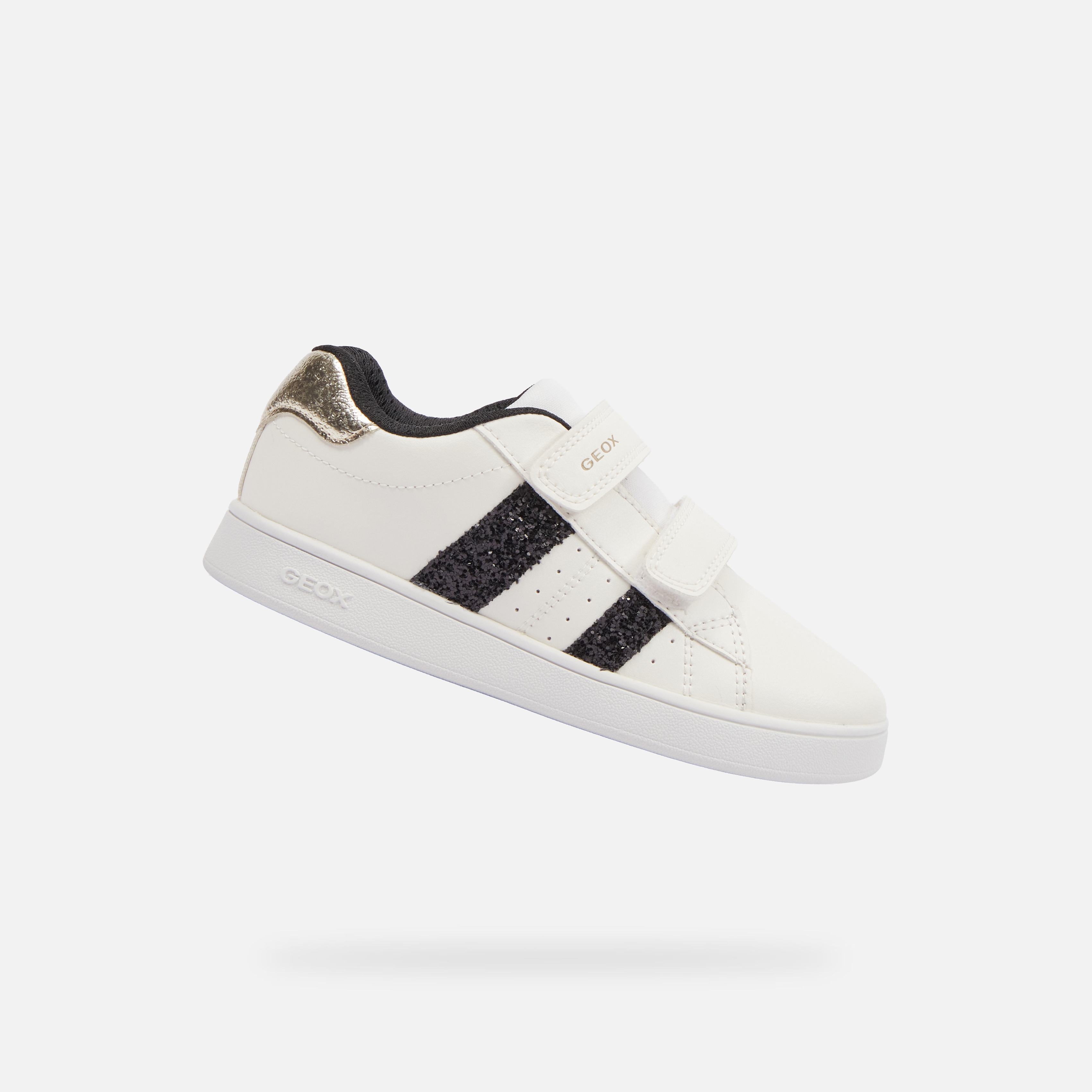 White Girls Sneakers Geox Eclyper Girl - Girls
