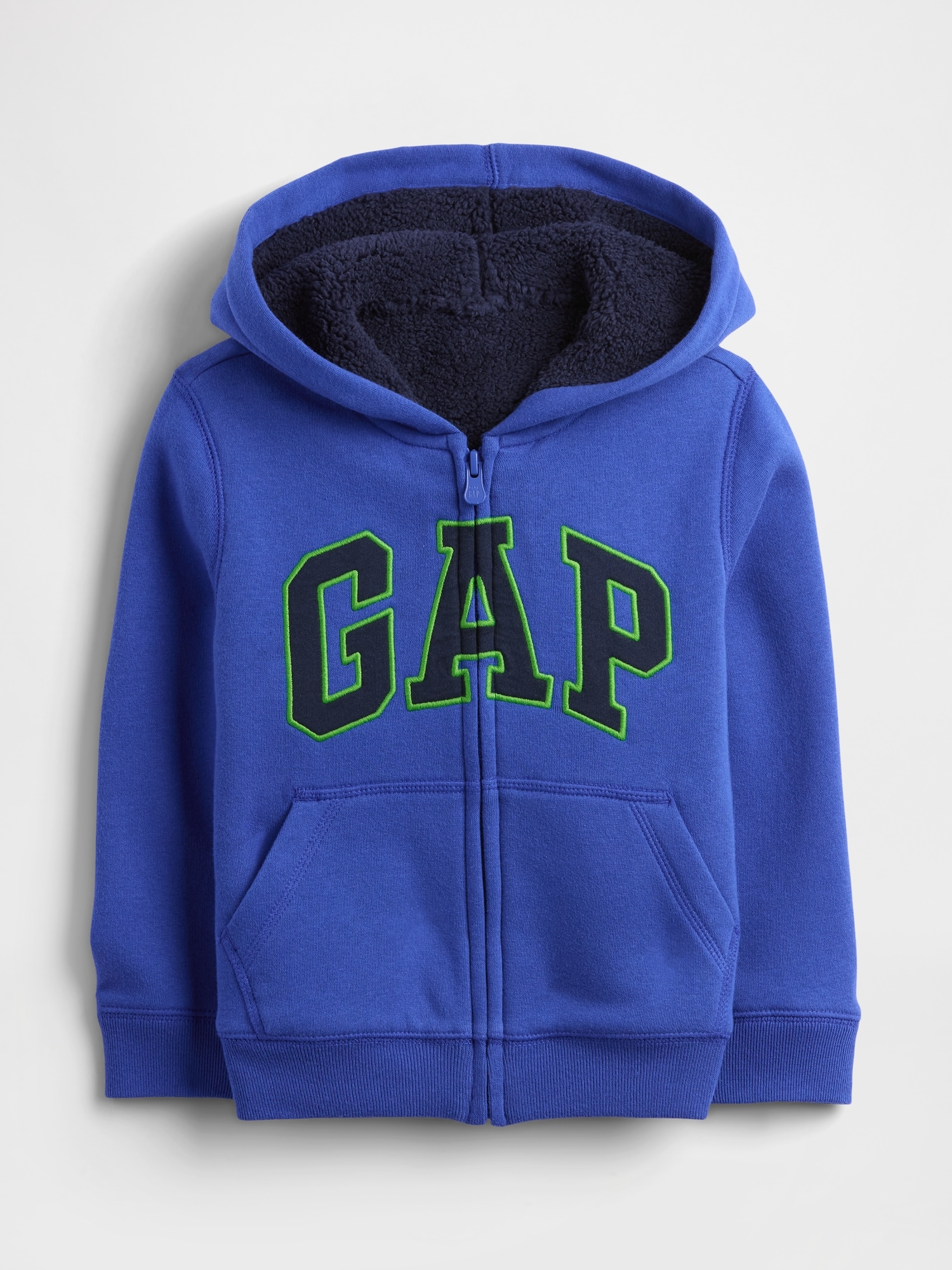 GAP Baby Insulated Sweatshirt Logo Sherpa - Boys