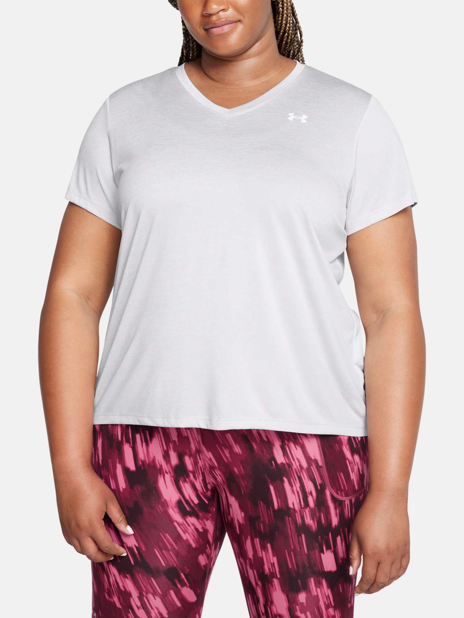 Women's T-shirt Under Armour Tech SSV- Twist&-GRY - Women's