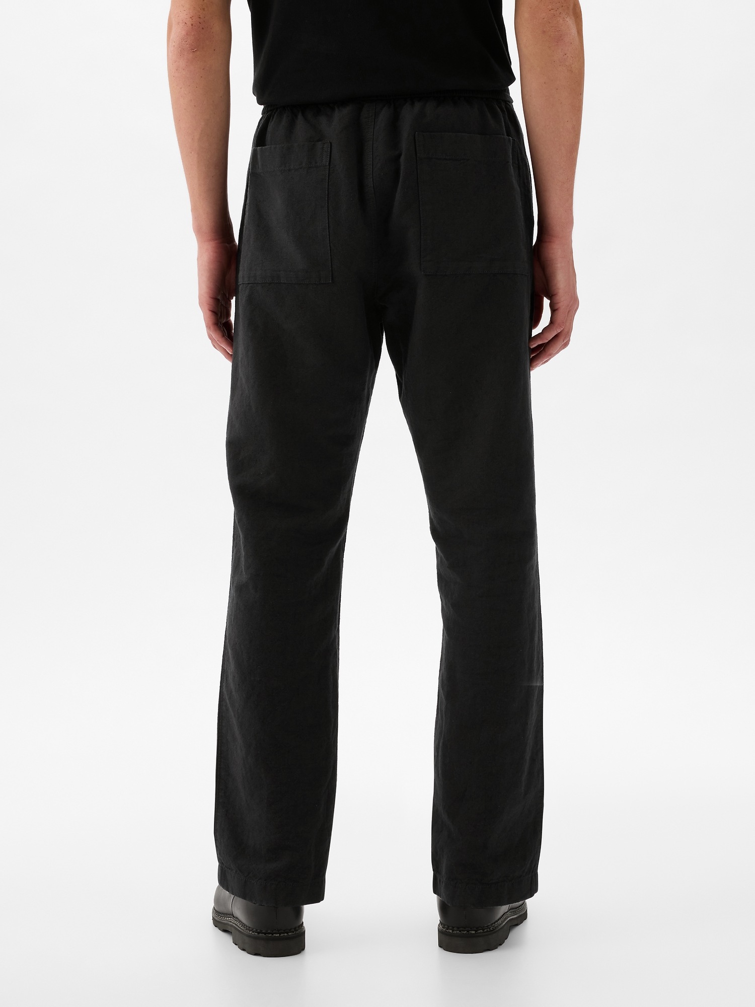 Pantaloni casual pentru barbati GAP - negru