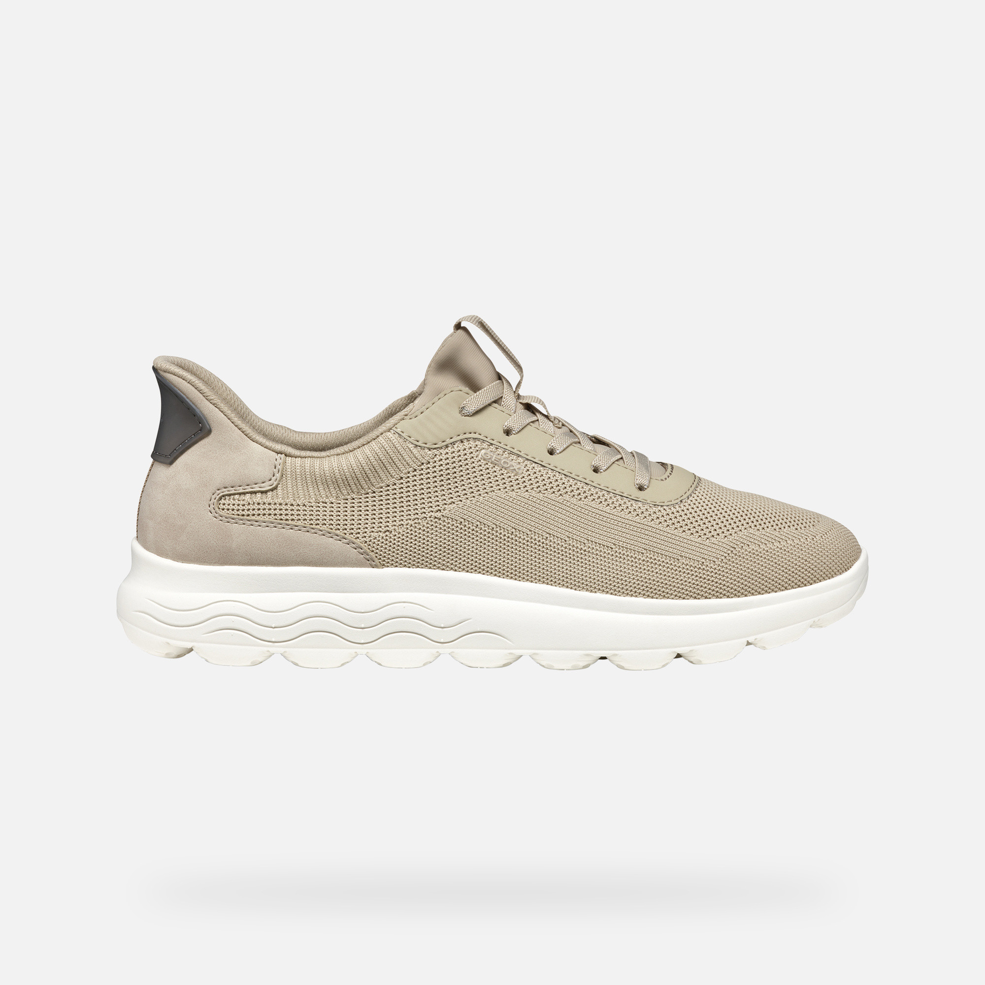 Beige men's sneakers Geox Spherica Plus - Men's
