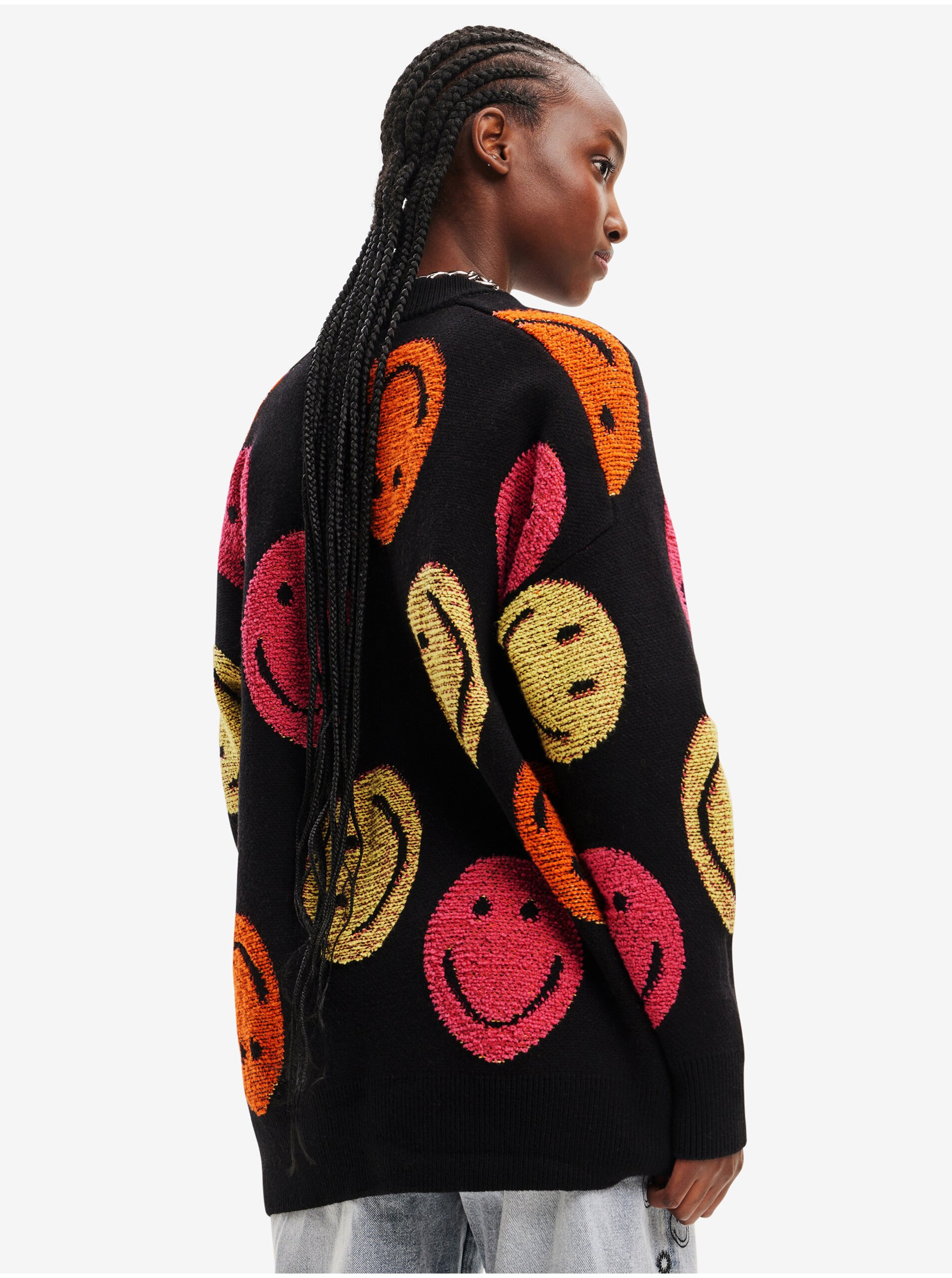 Hanorace pentru femei Desigual - negru