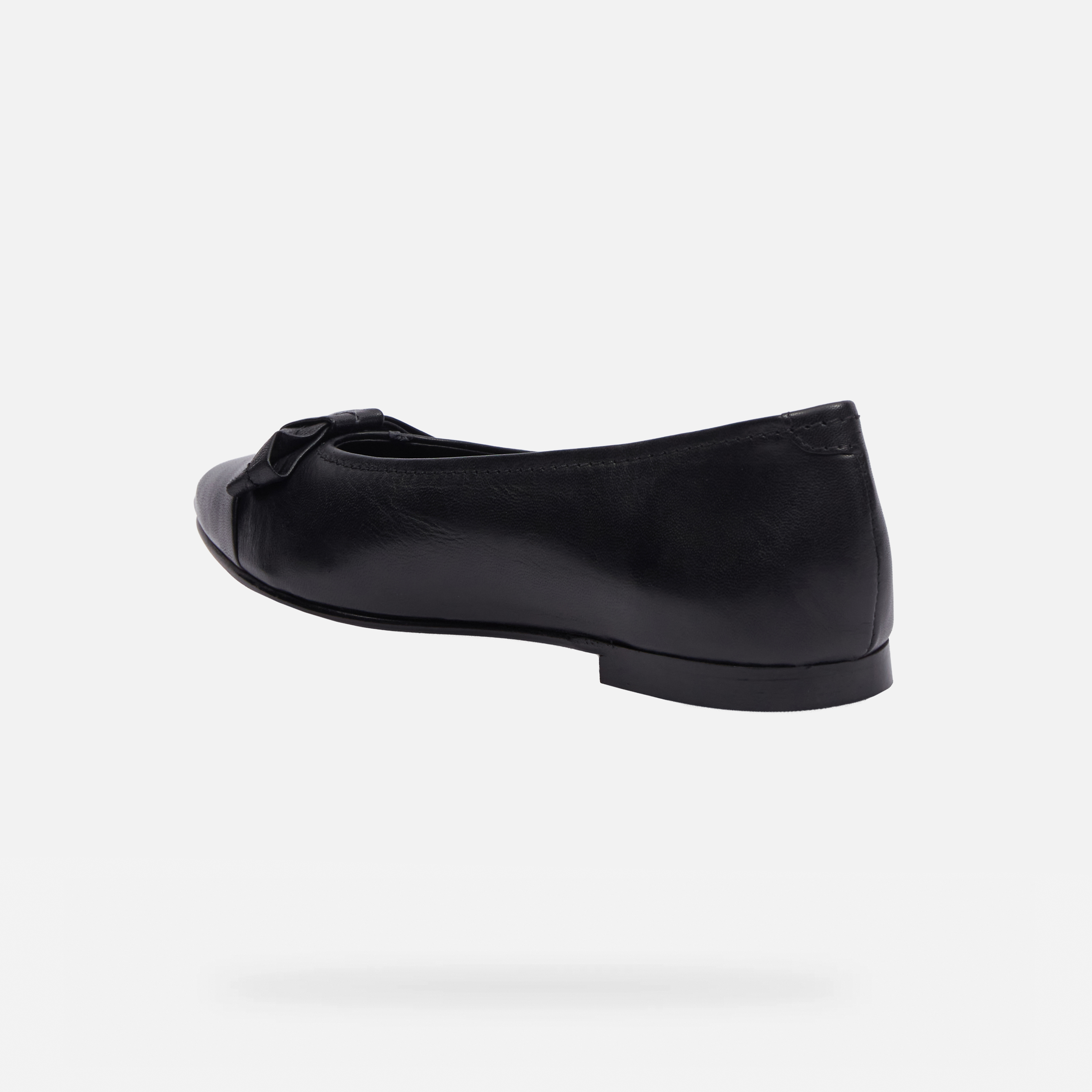 Black women&#039;s ballet flats Geox Millianee - Women&#039;s