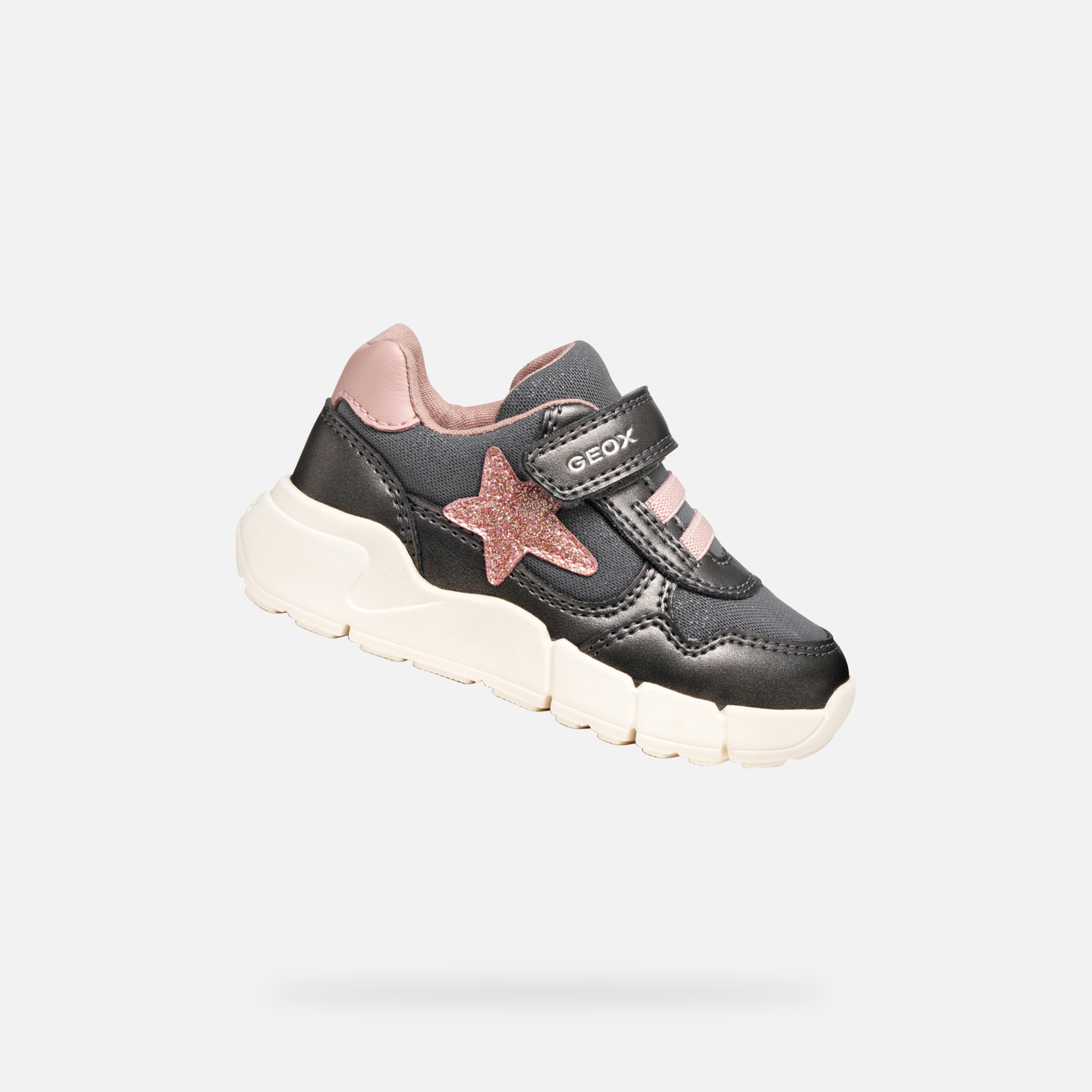 Girls First Steps Geox Flexyper Grey - Girls