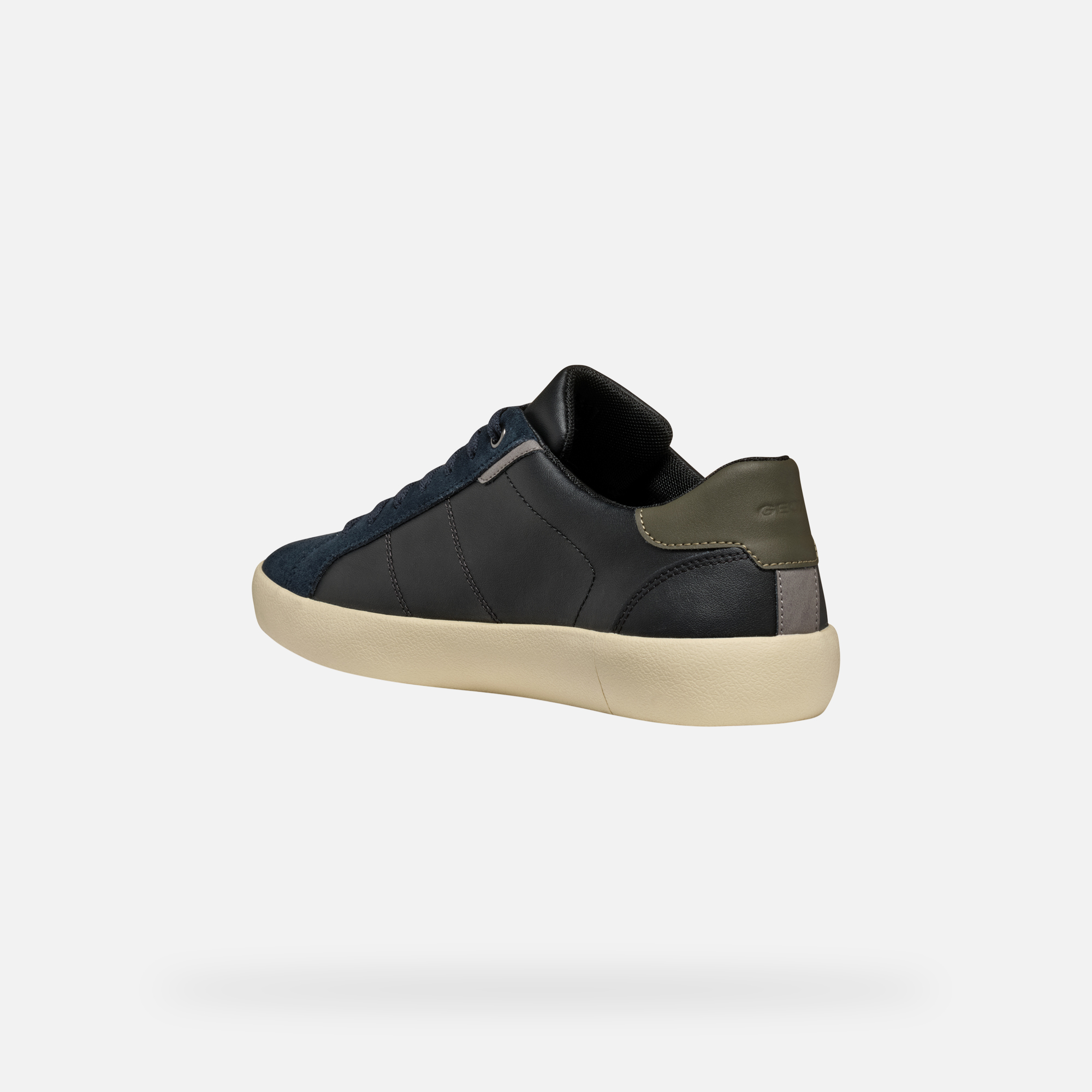 Black men's sneakers Geox Affile - Men's